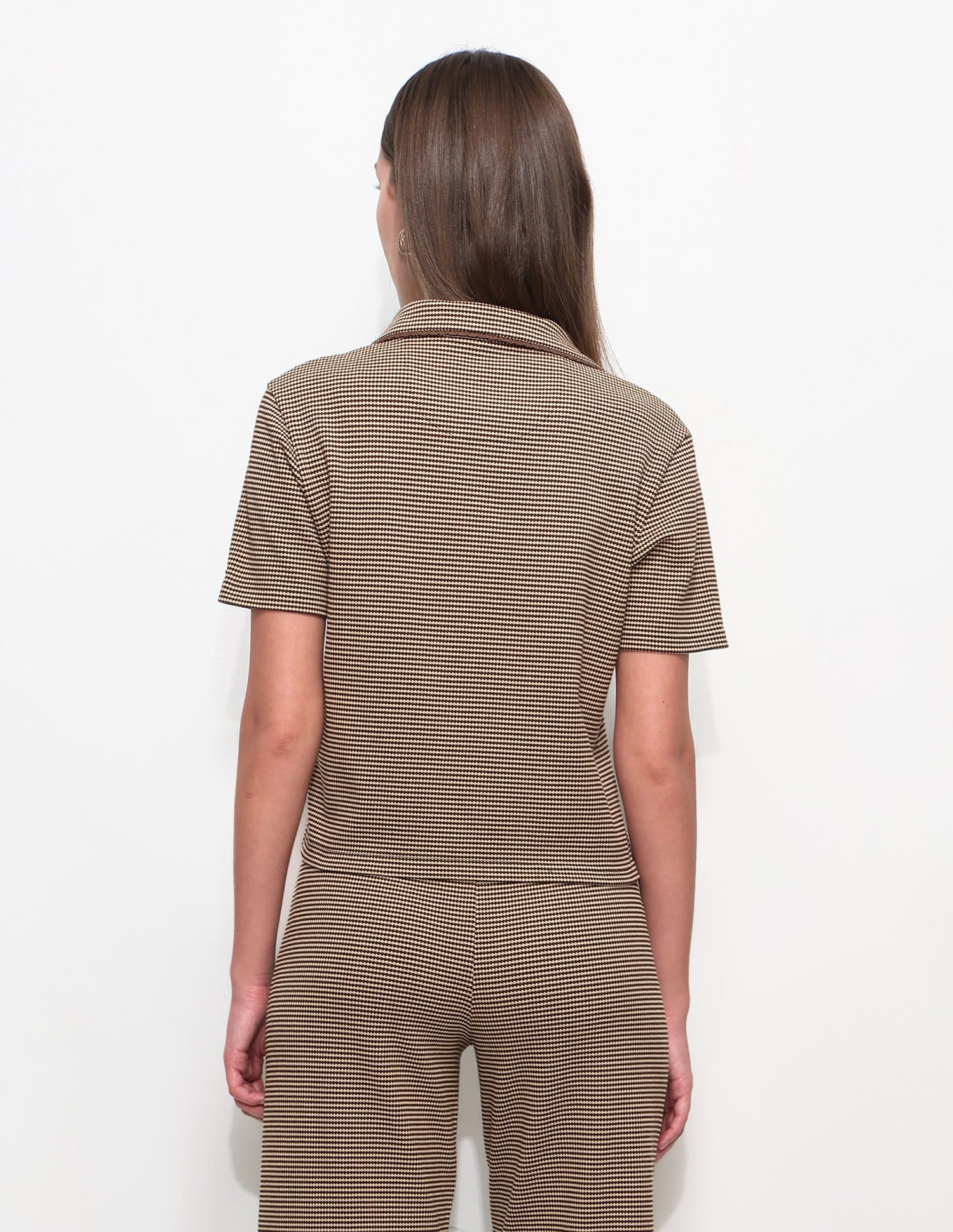 Relaxed Fit Textured Polo Shirt - Image 5