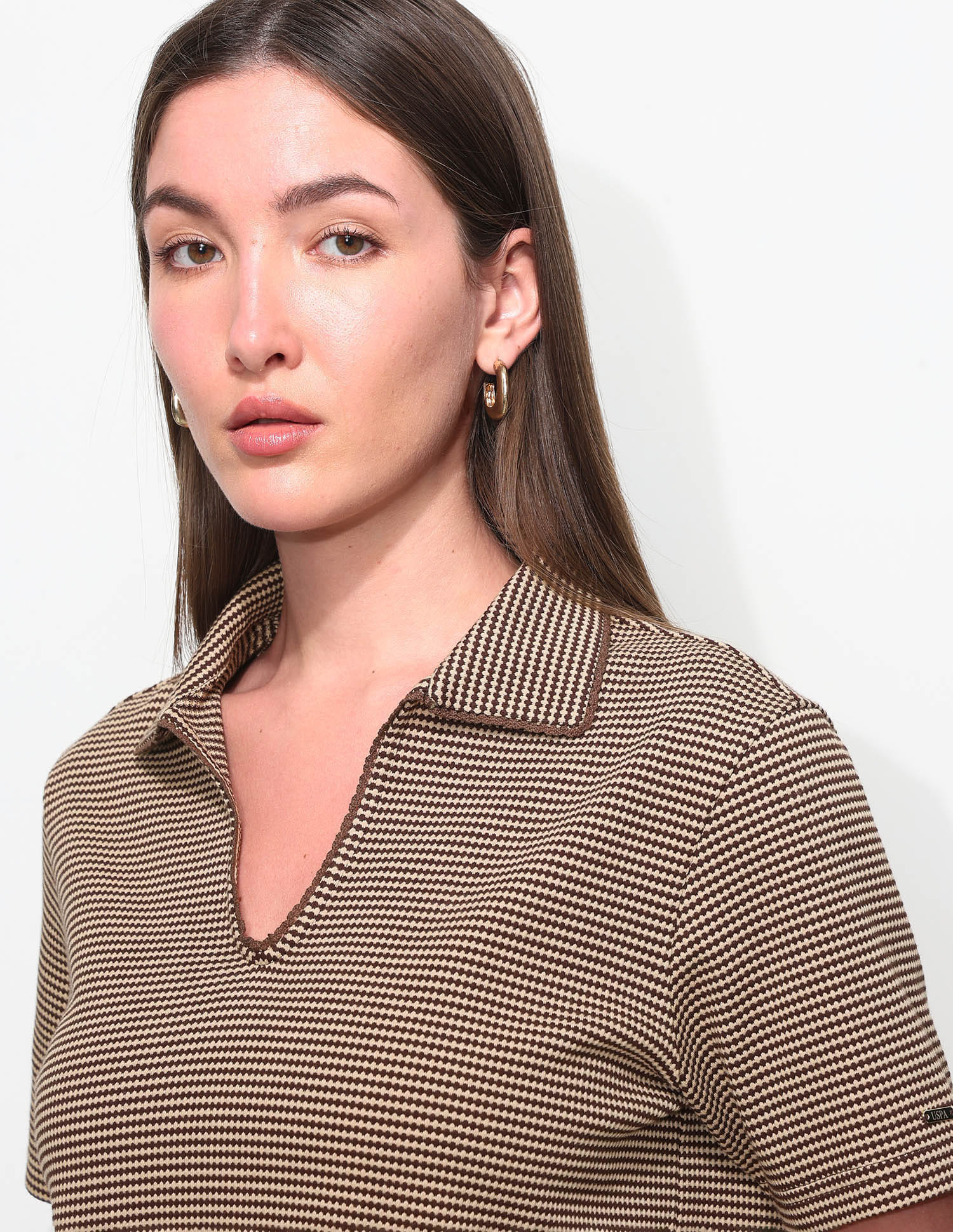 Relaxed Fit Textured Polo Shirt - Image 7