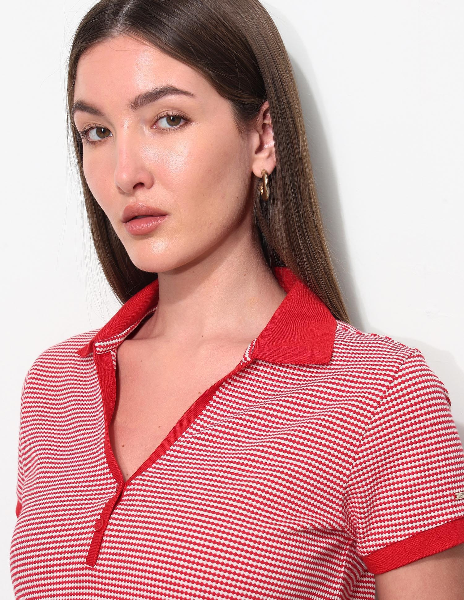 Relaxed Fit Textured Polo Shirt - Image 8