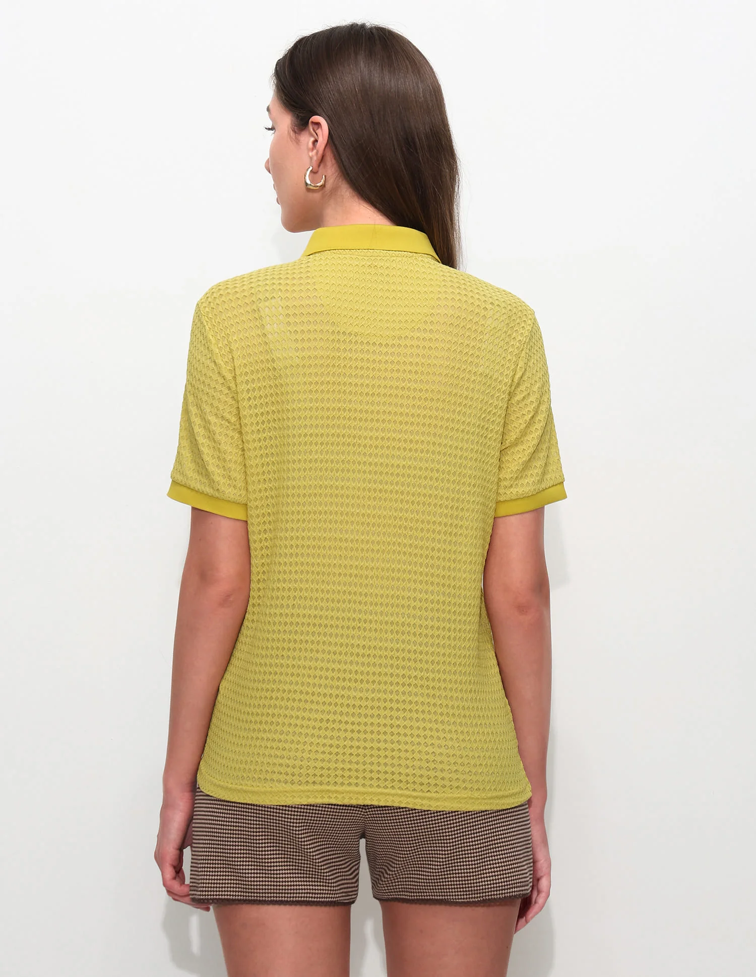 Relaxed Fit Textured Polo Shirt - Image 5