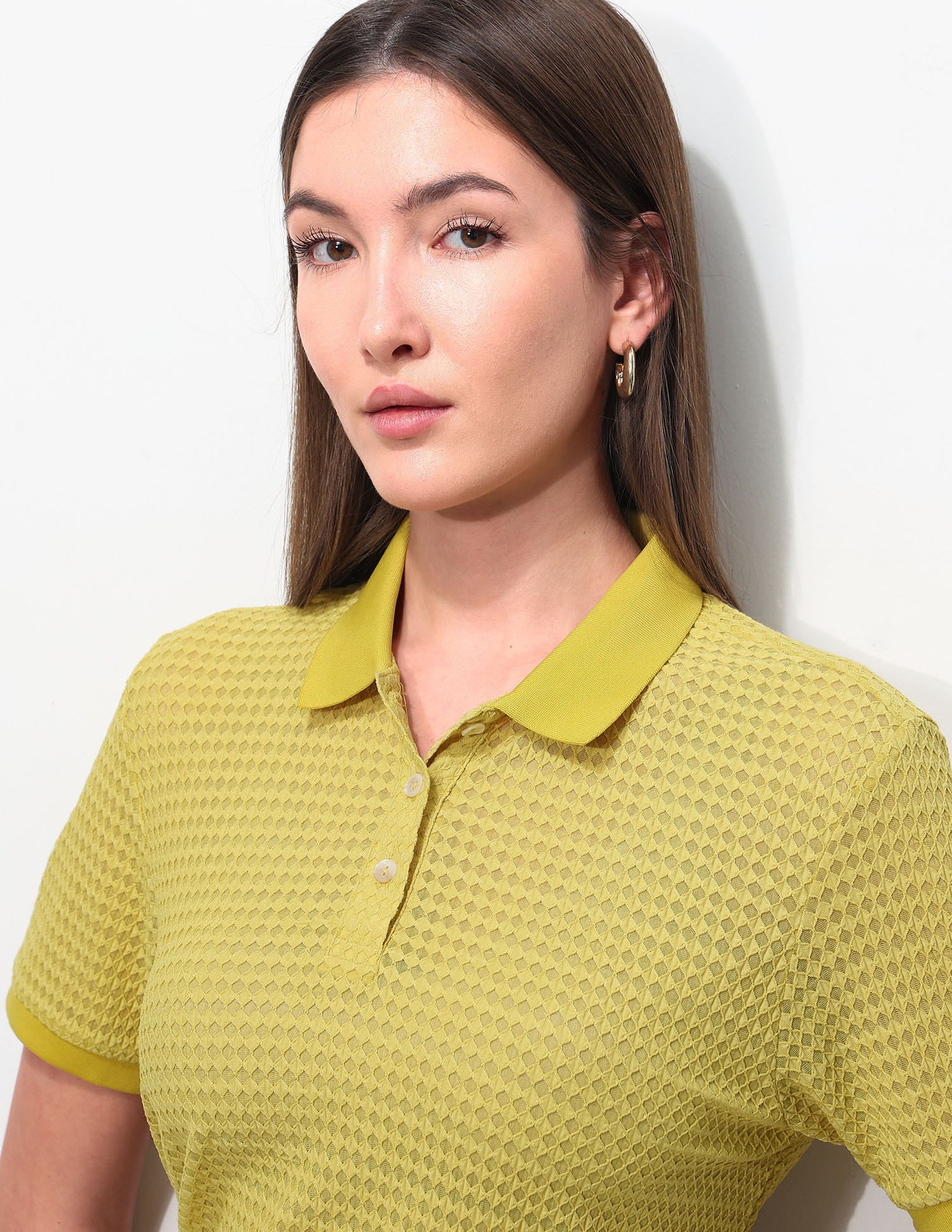 Relaxed Fit Textured Polo Shirt - Image 7