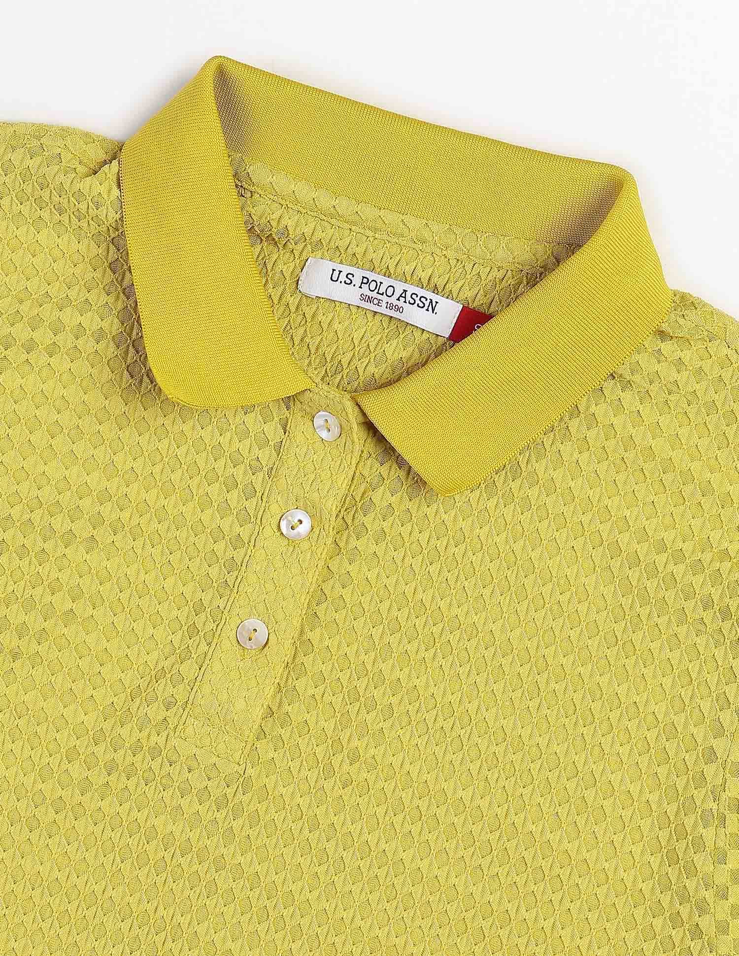 Relaxed Fit Textured Polo Shirt - Image 8
