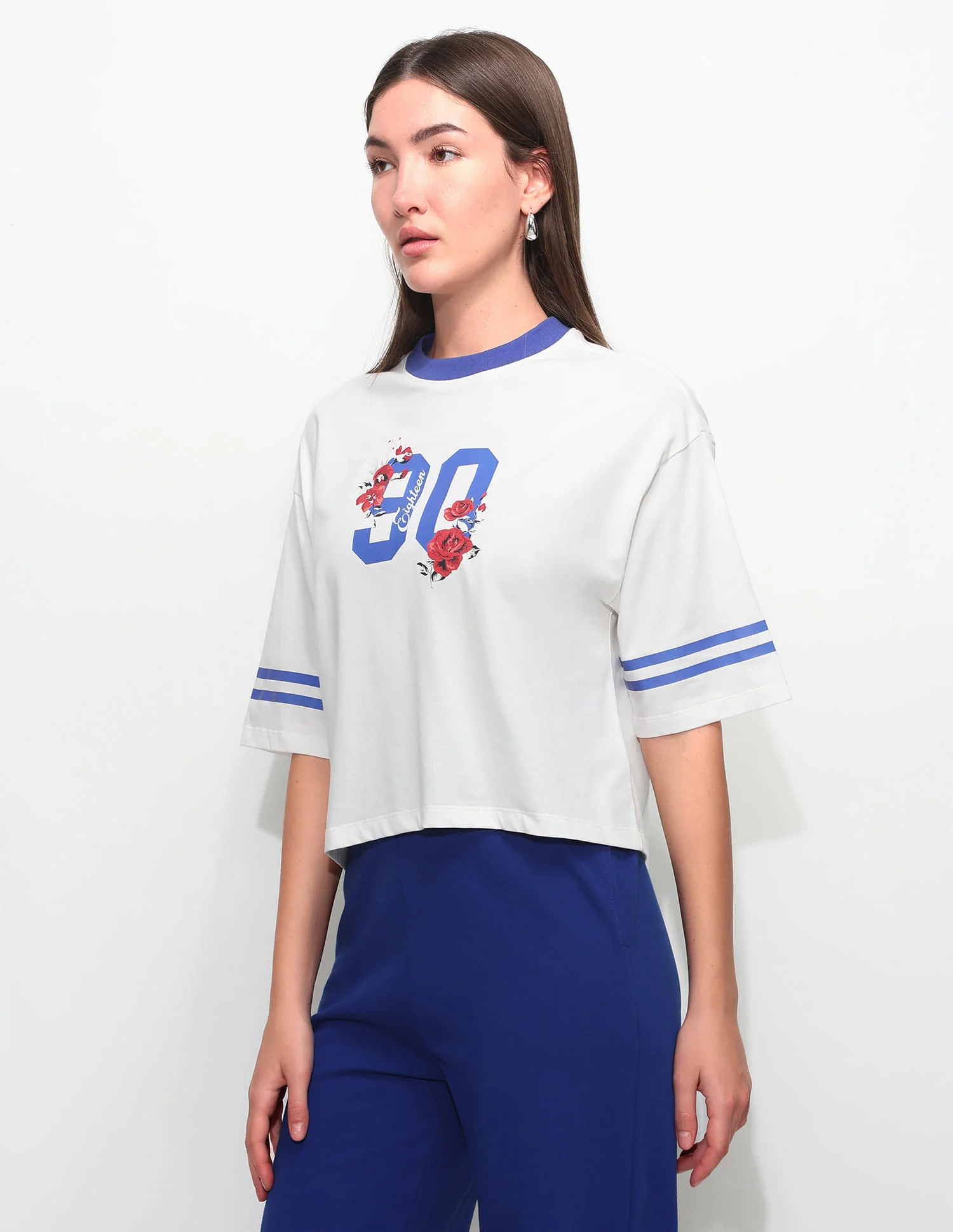 Relaxed Fit Typography Printed T-Shirt - Image 4