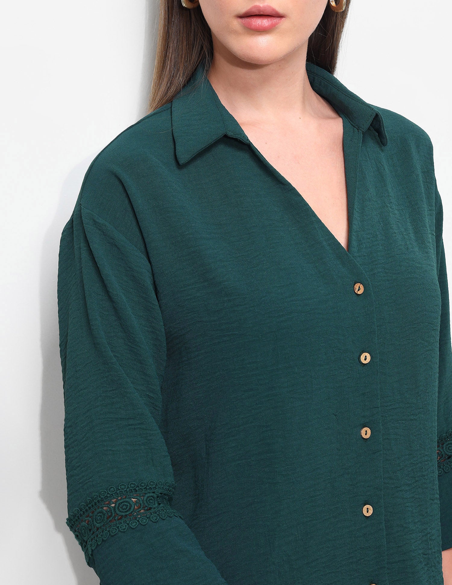Relaxed Fit V-Neck Top - Image 7