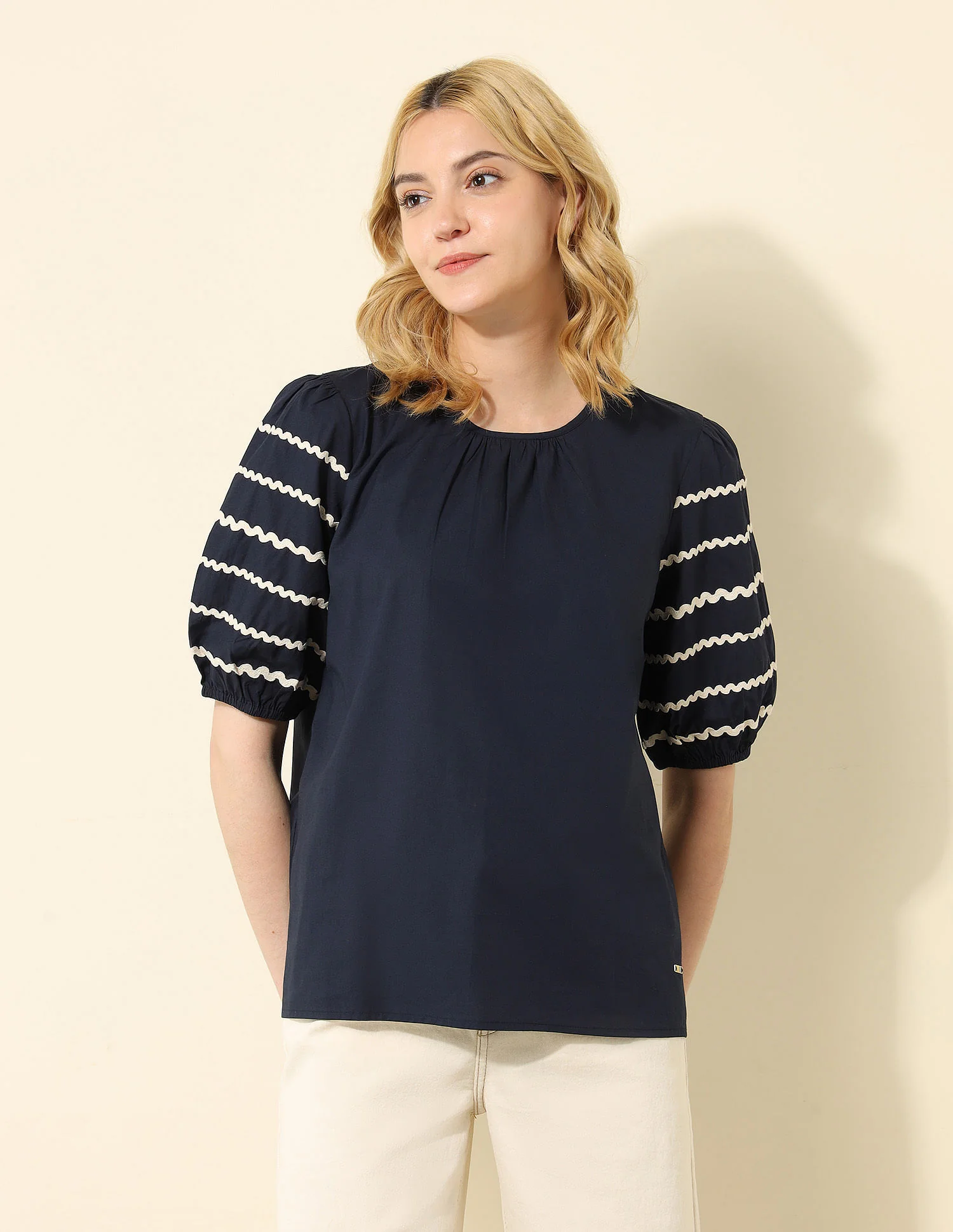 Ric-Rac Pure Cotton Top - Image 10