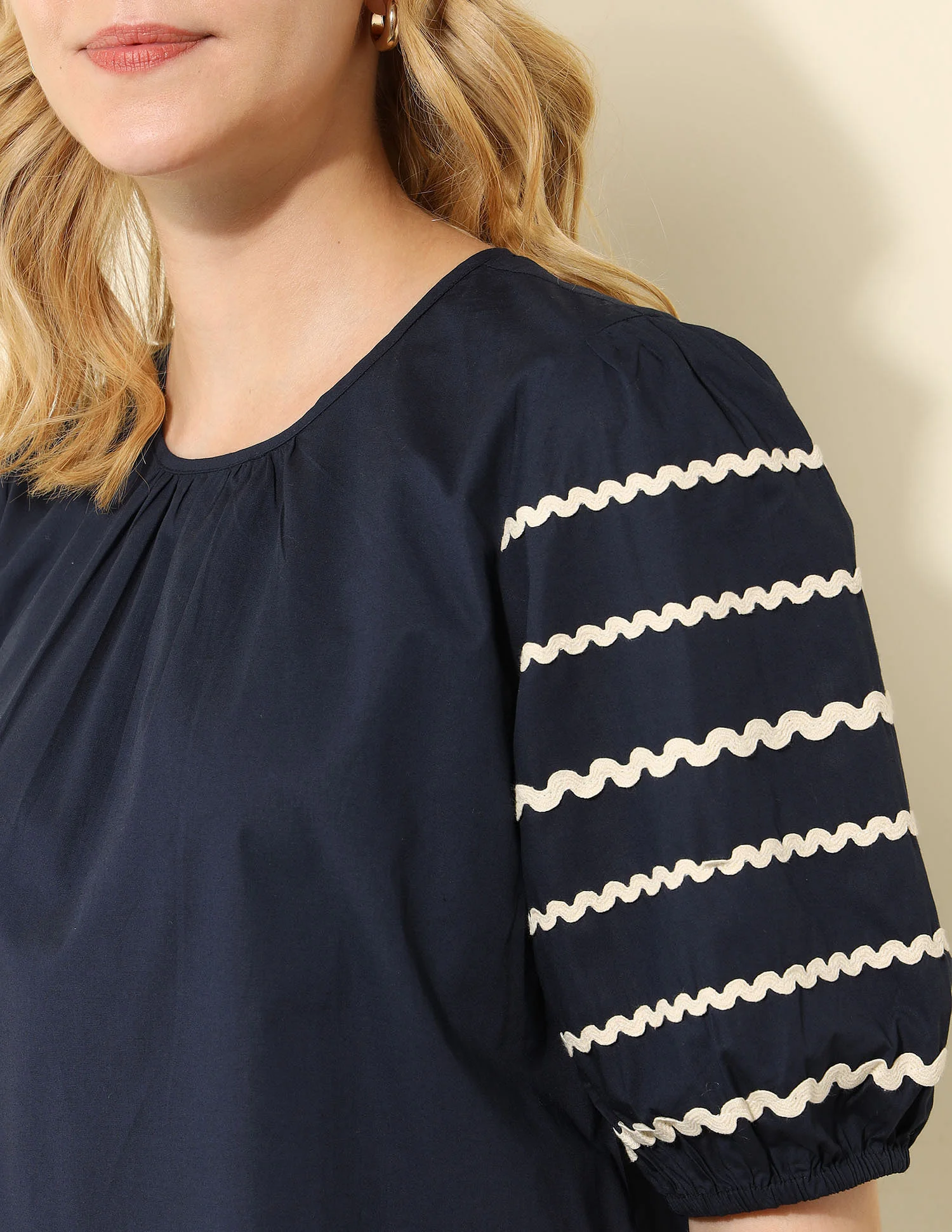 Ric-Rac Pure Cotton Top - Image 14