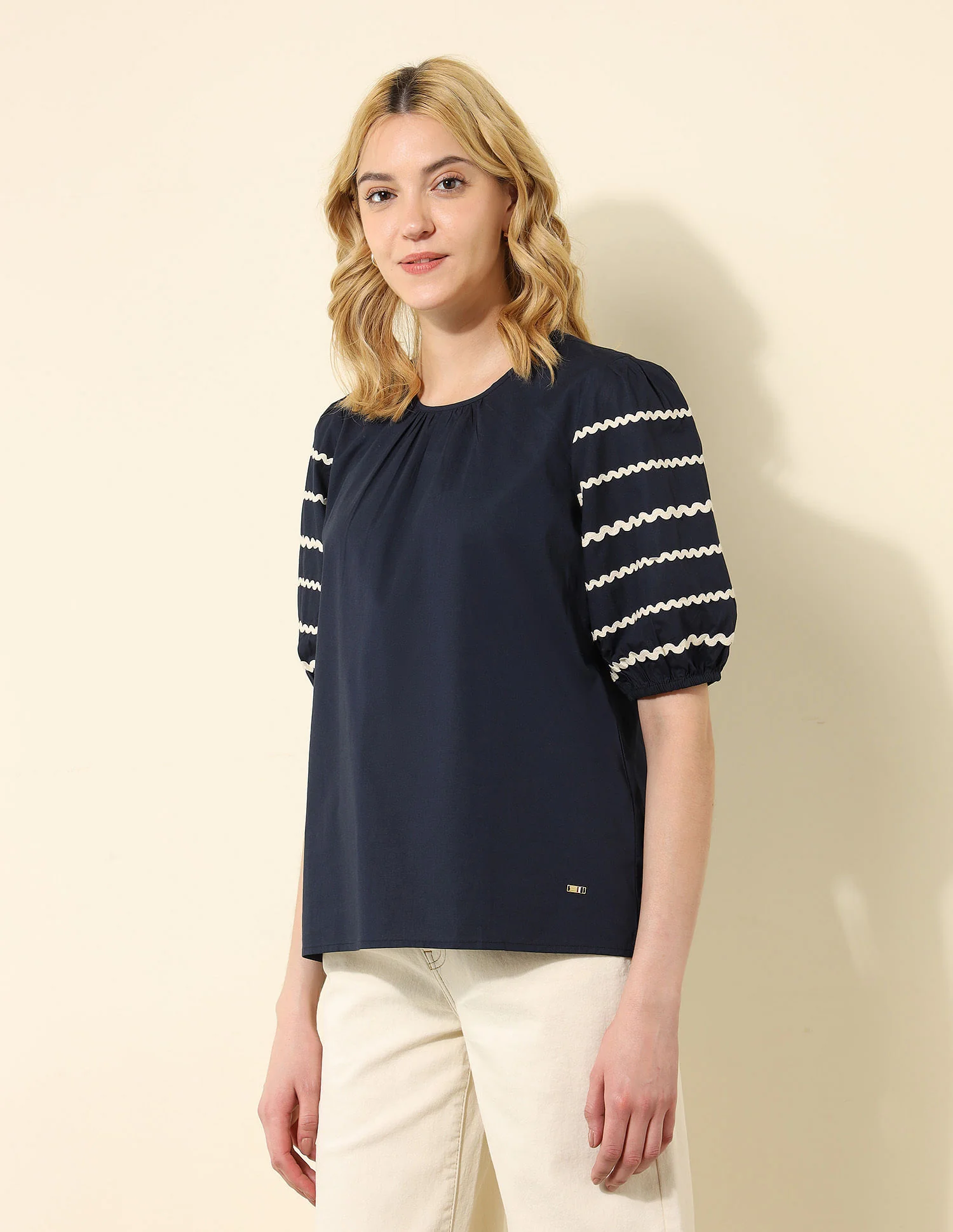 Ric-Rac Pure Cotton Top - Image 6