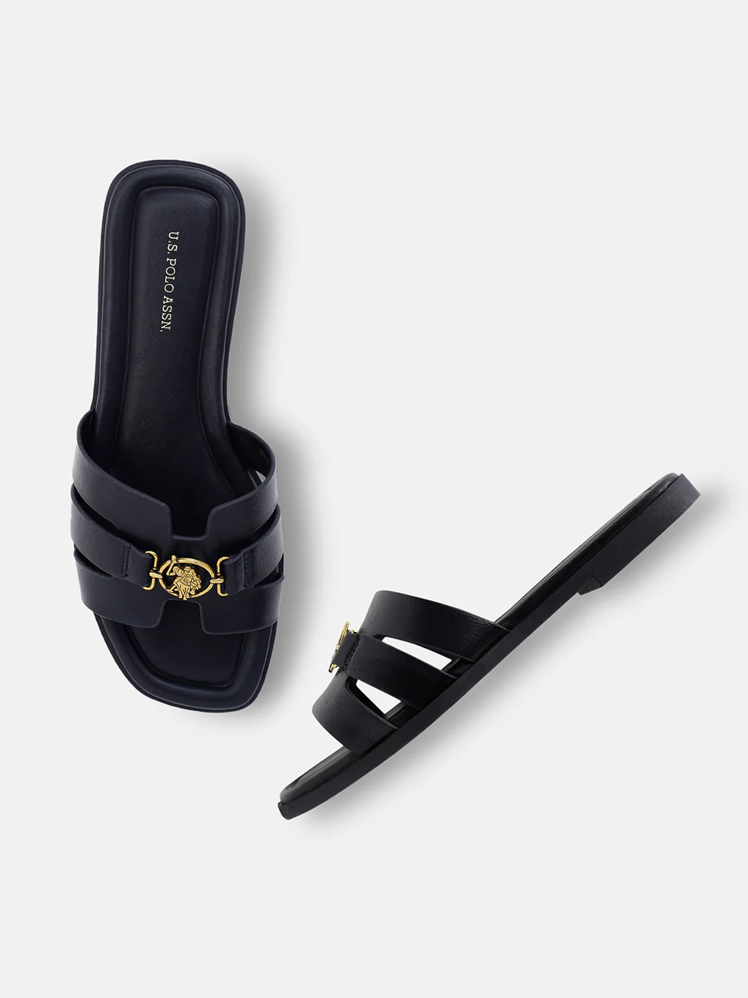 Saphira Gold Hardware Sandals - Image 2