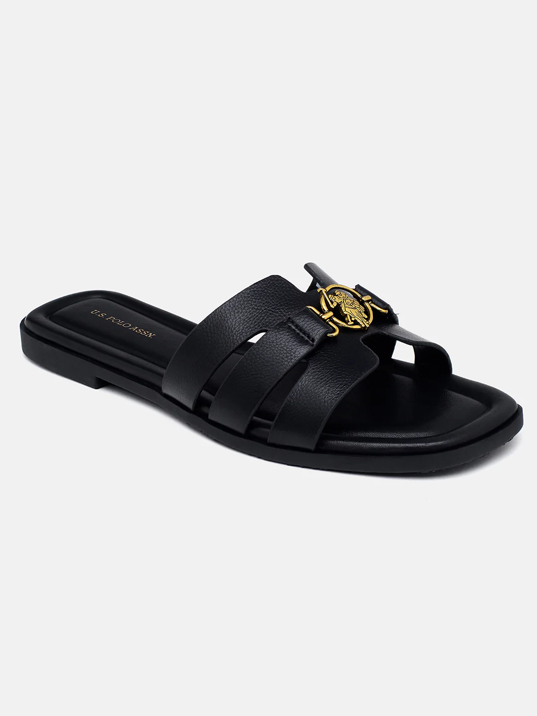 Saphira Gold Hardware Sandals - Image 3
