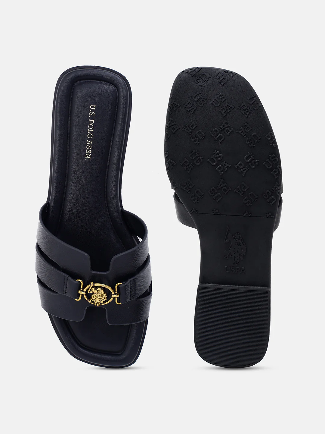 Saphira Gold Hardware Sandals - Image 7