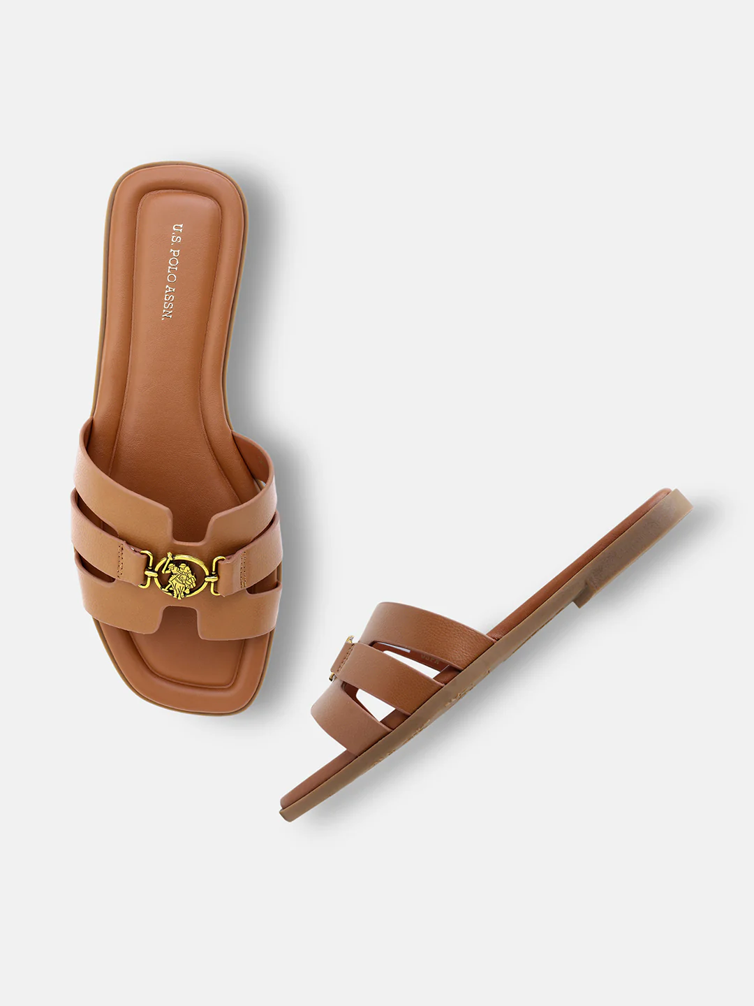 Saphira Gold Hardware Sandals - Image 2