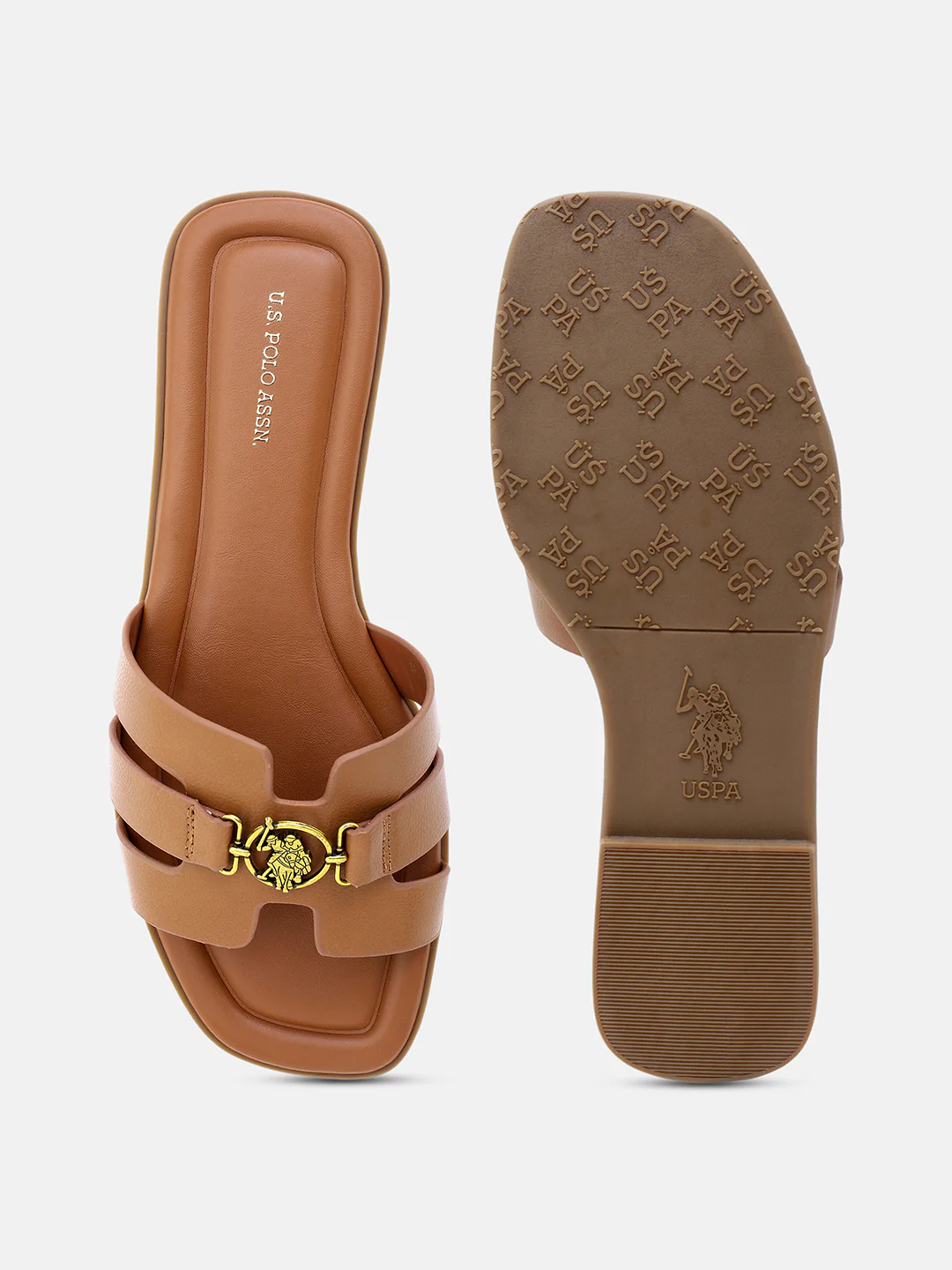 Saphira Gold Hardware Sandals - Image 7