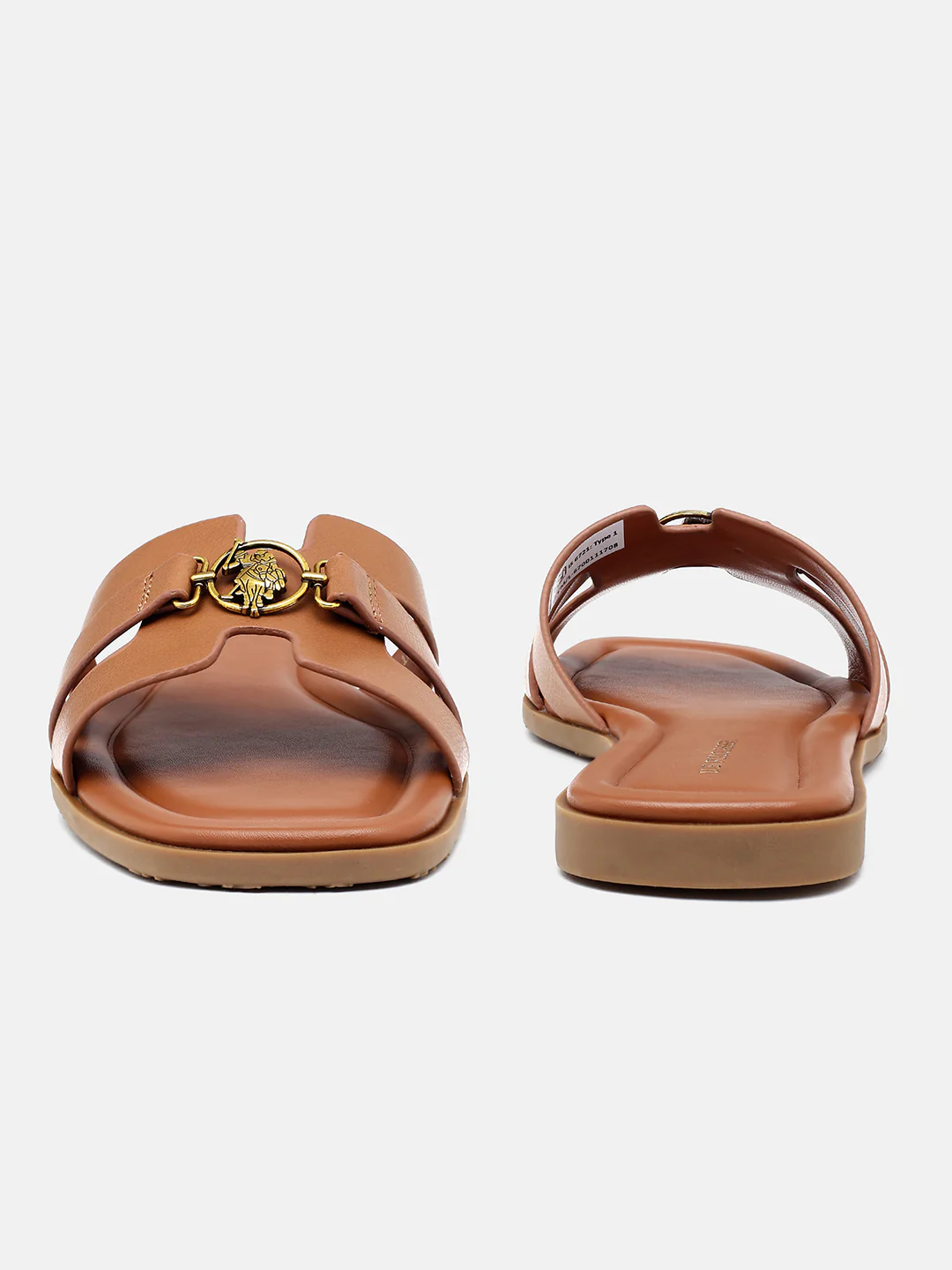 Saphira Gold Hardware Sandals - Image 8