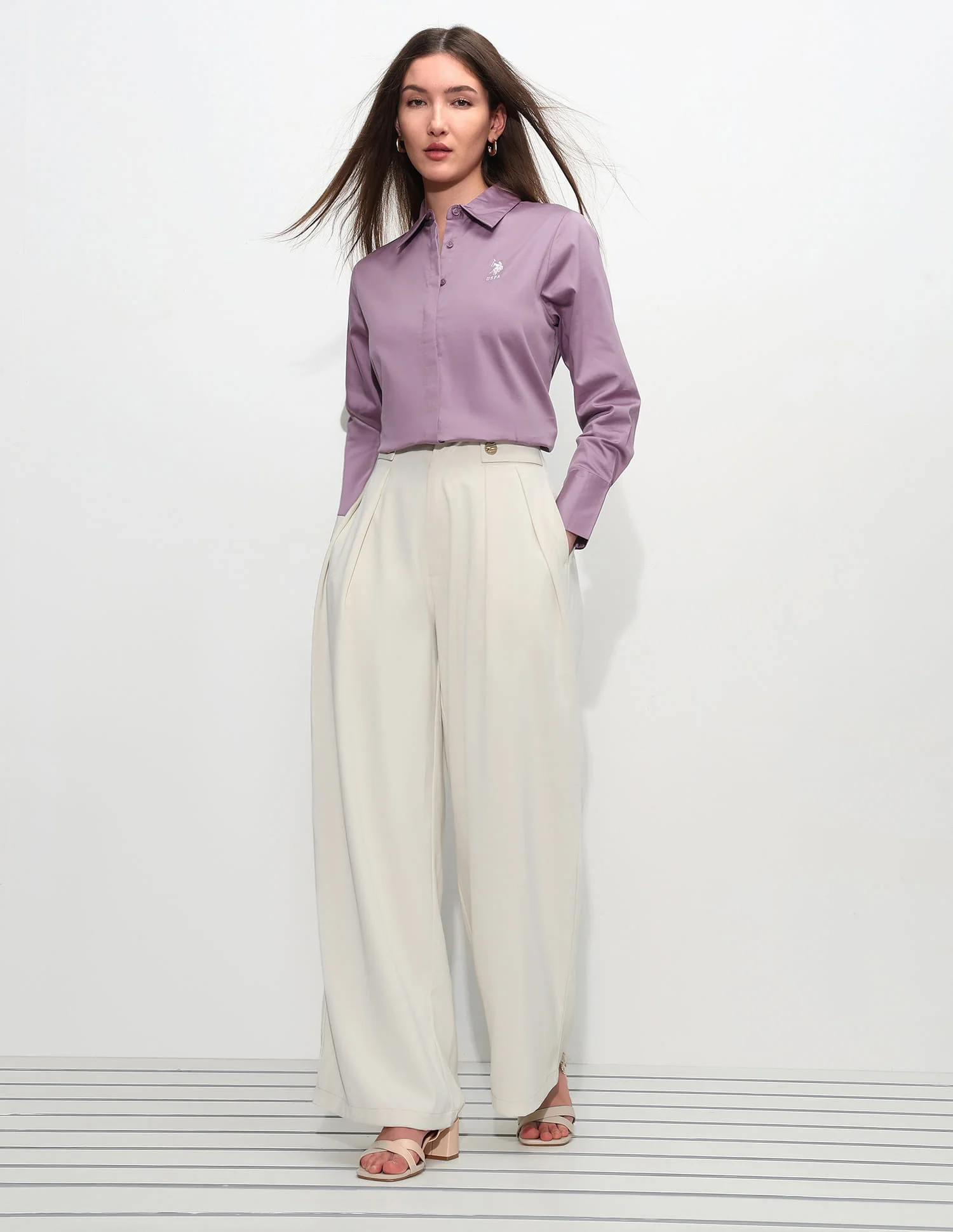 Satin Regular Fit Shirt - Image 3