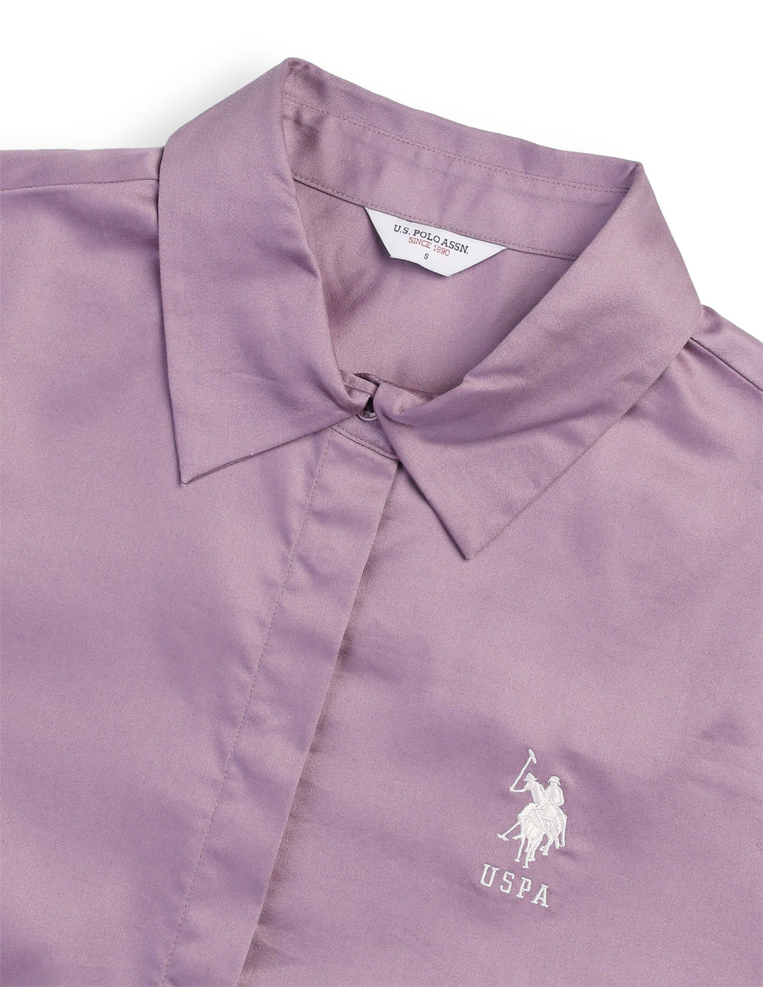 Satin Regular Fit Shirt - Image 8