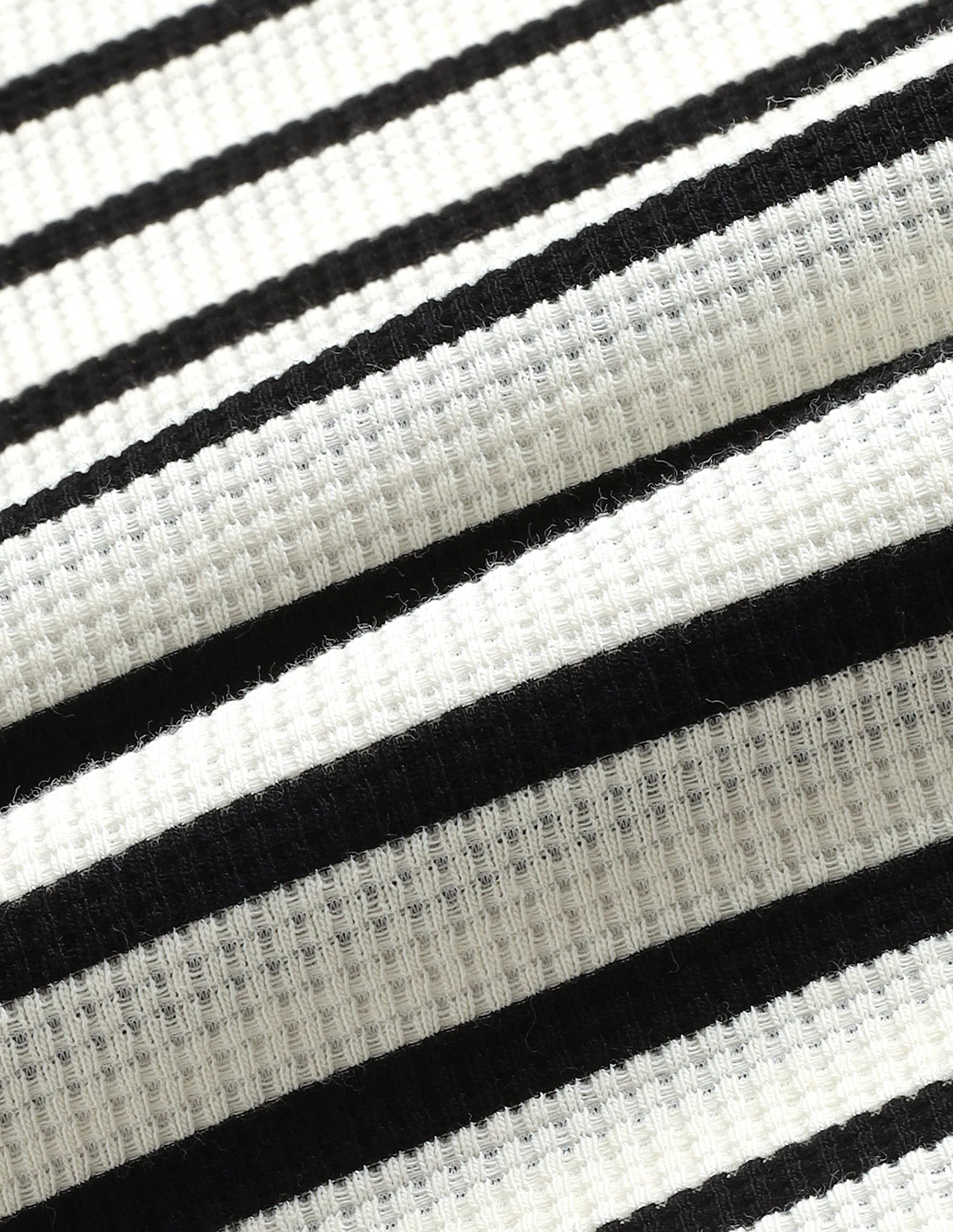 Self Design Horizontal Striped Regular Fit T-Shirt - Image 2