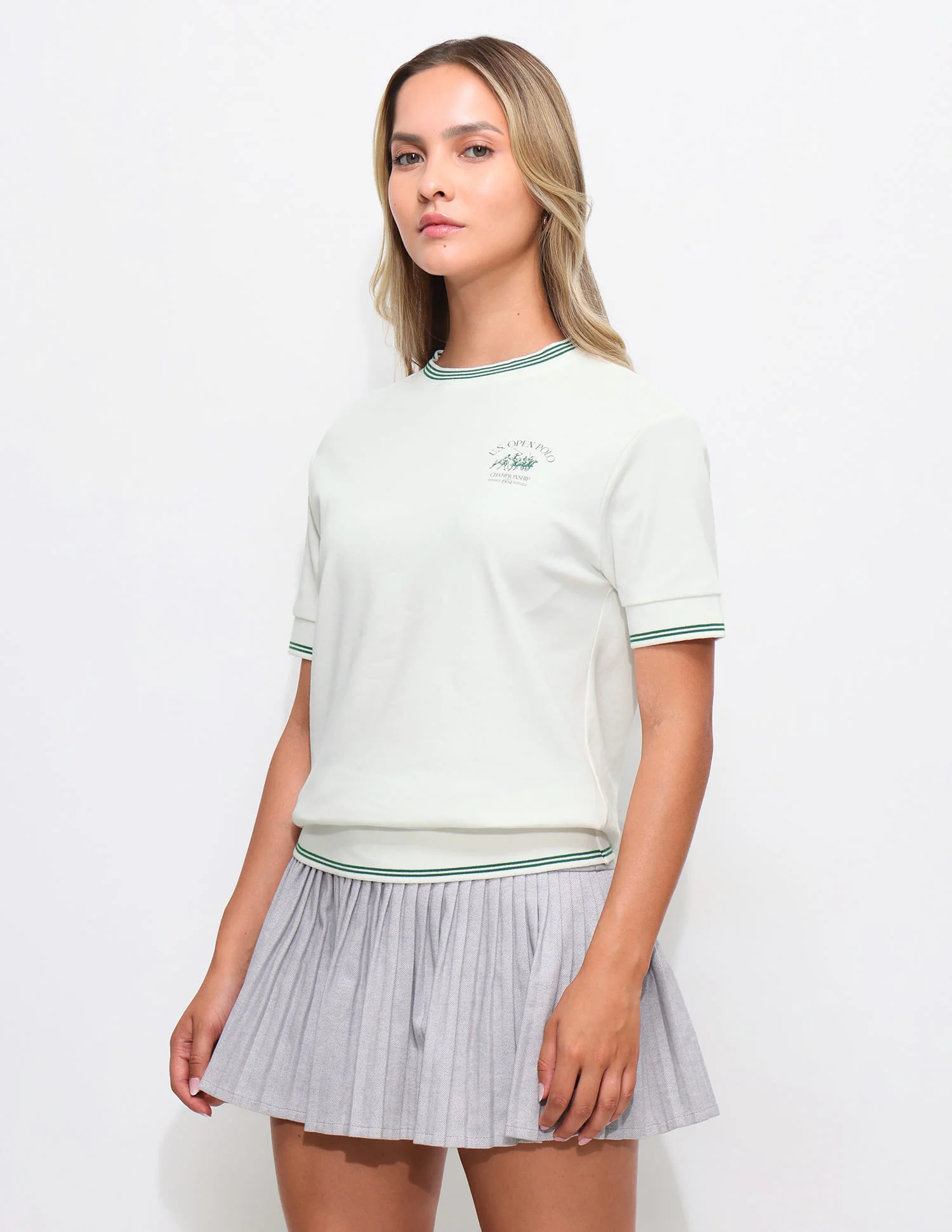Solid Boxy Fit Polo Shirt - Image 4