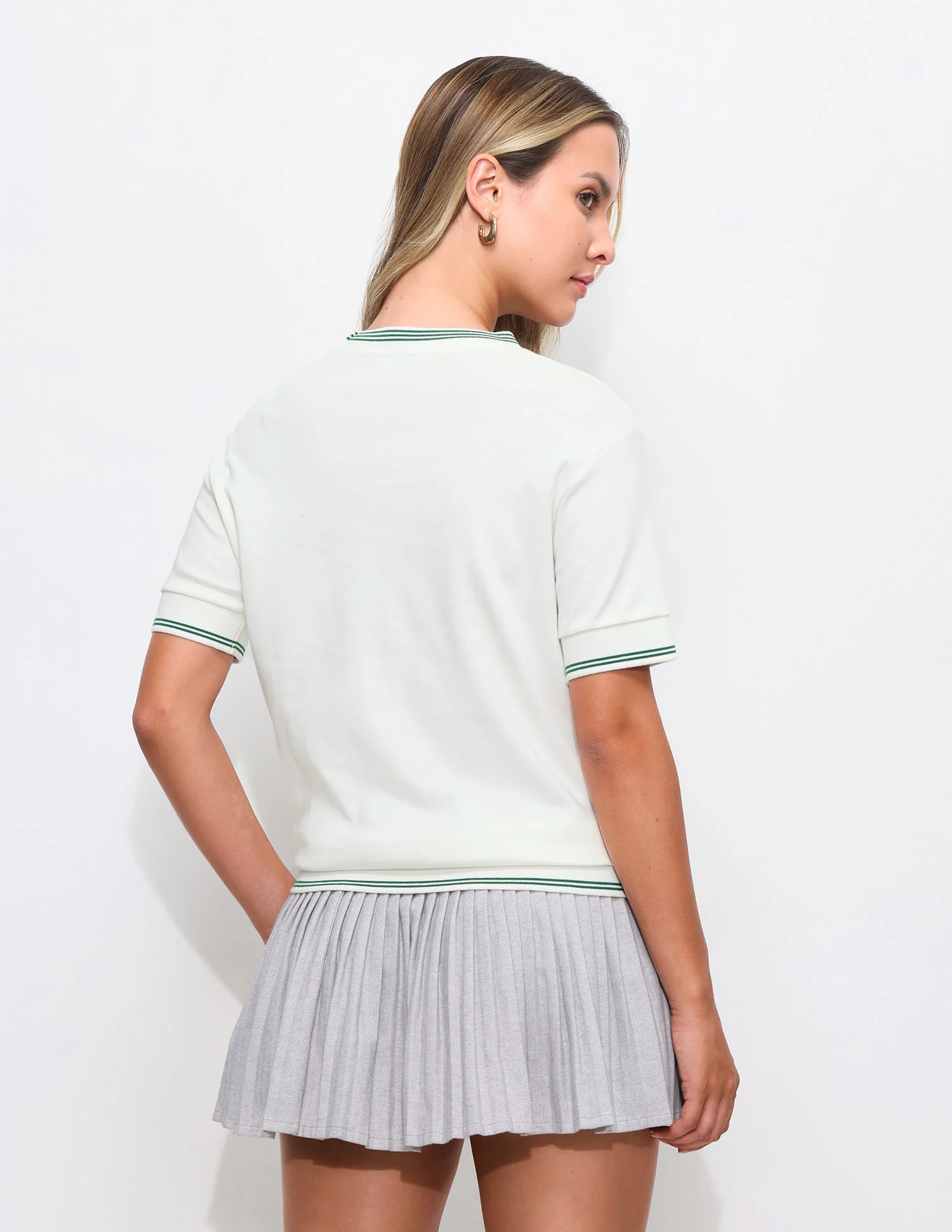 Solid Boxy Fit Polo Shirt - Image 5