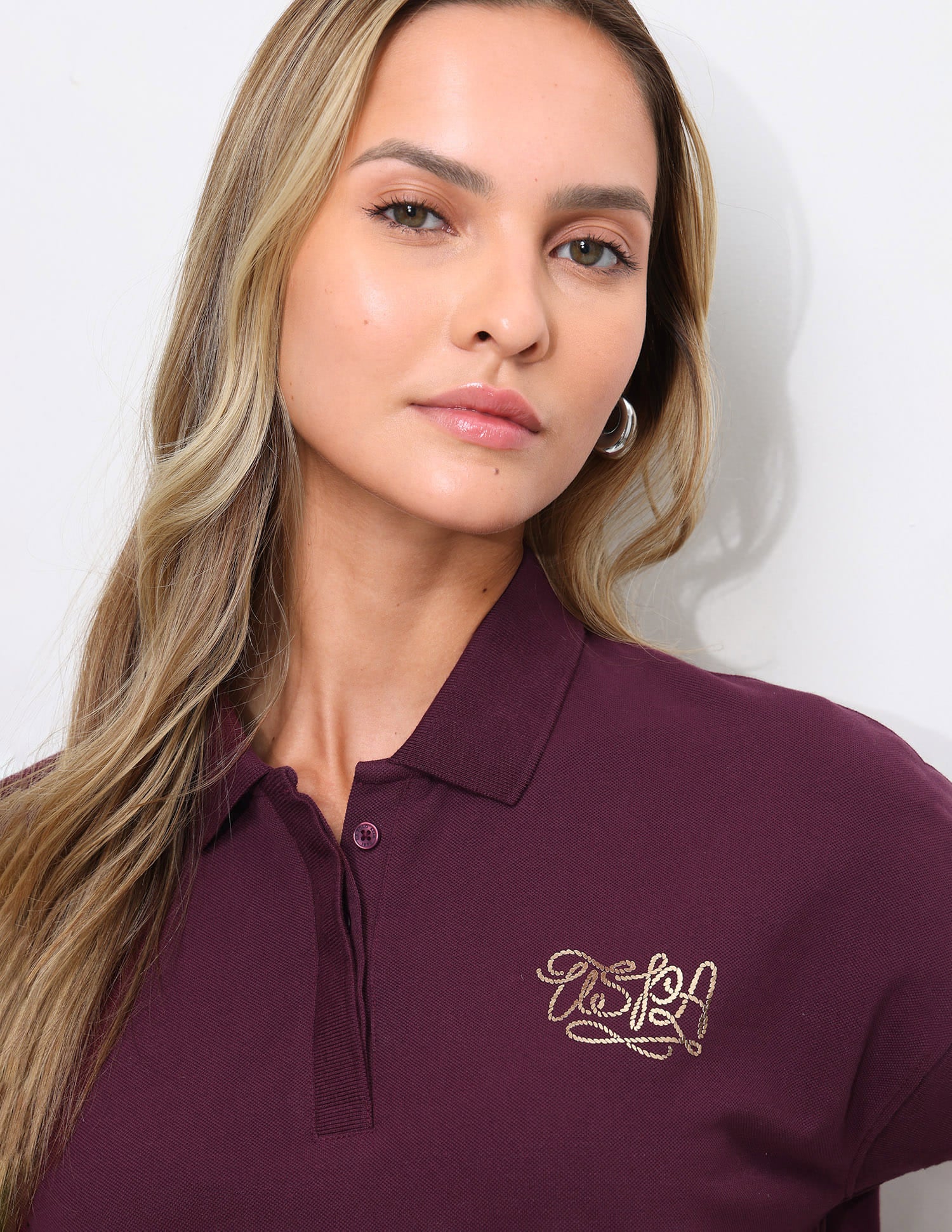 Solid Boxy Fit Polo Shirt - Image 7