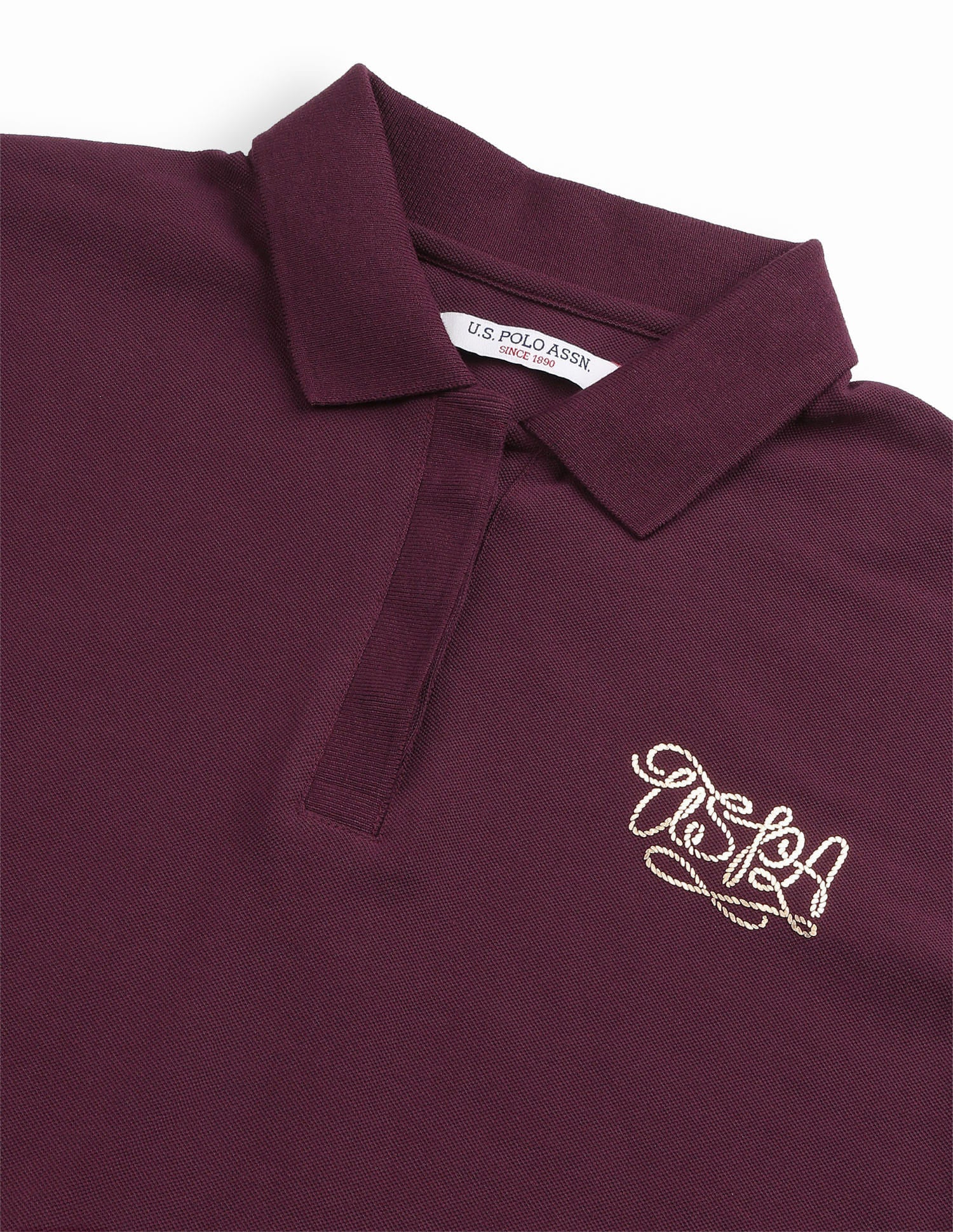 Solid Boxy Fit Polo Shirt - Image 8