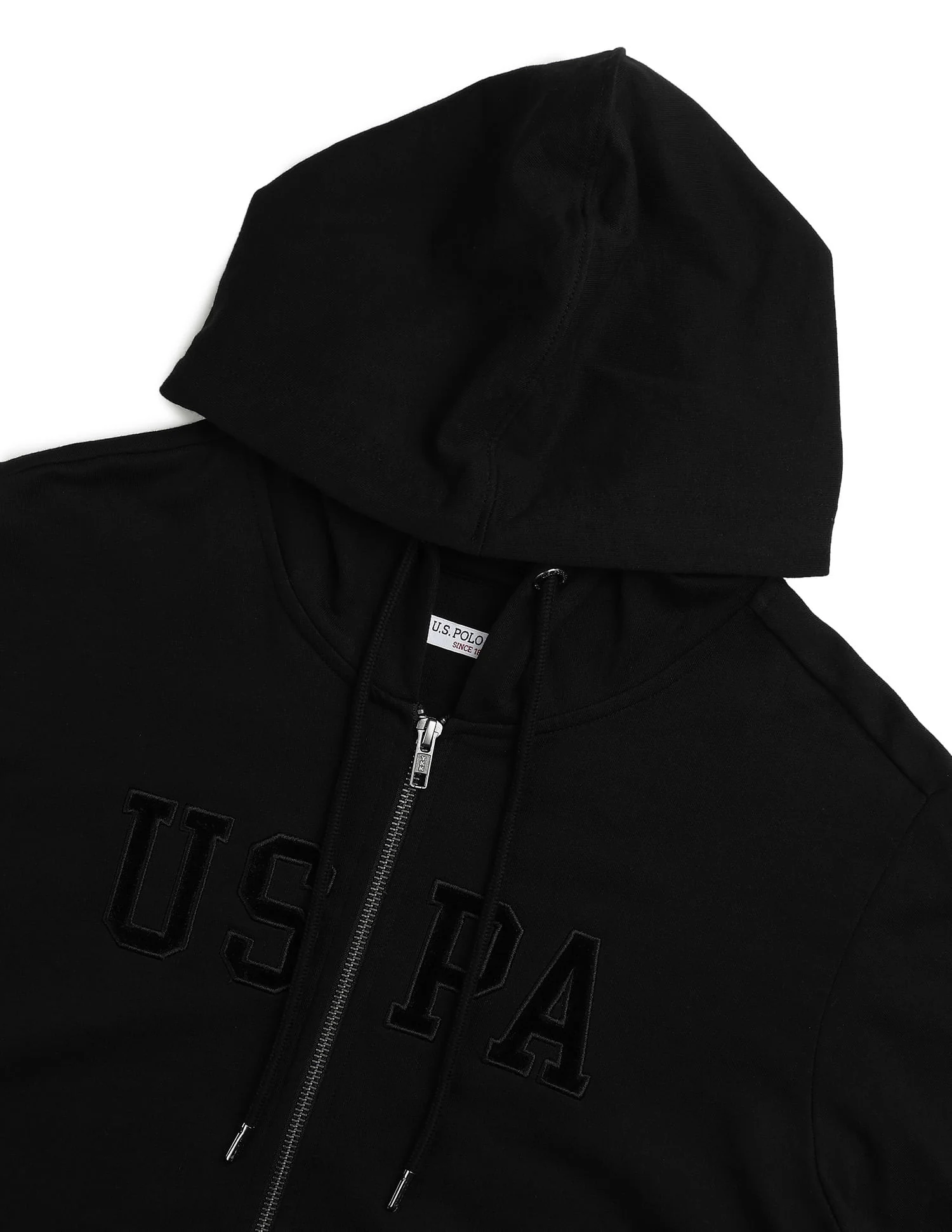 Solid Hooded Sweatshirt - Image 8