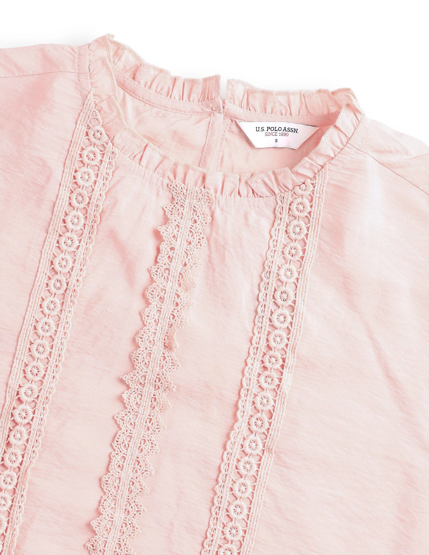 Solid Lace Regular Fit Top - Image 8