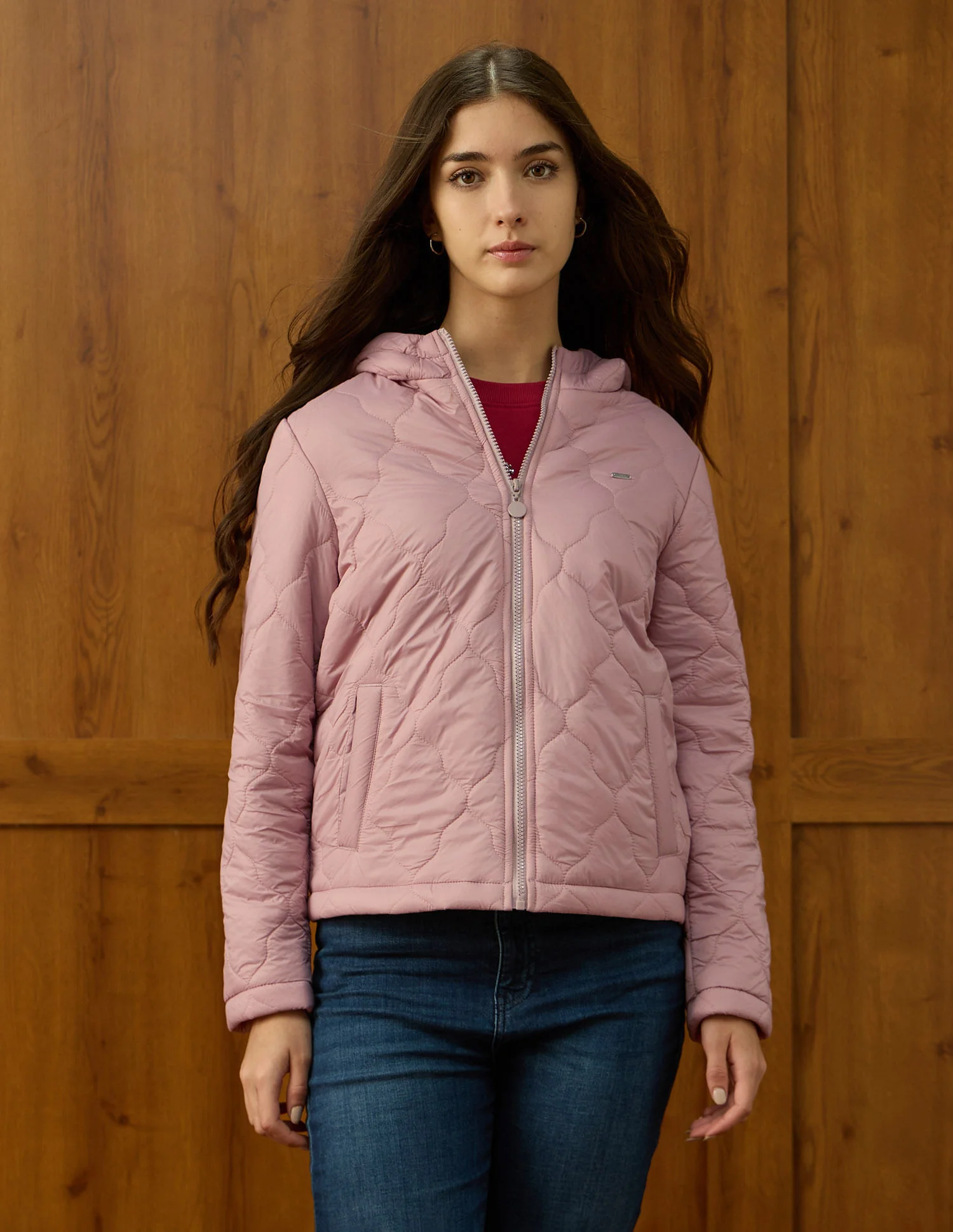 Solid Quilted Jacket - Image 6
