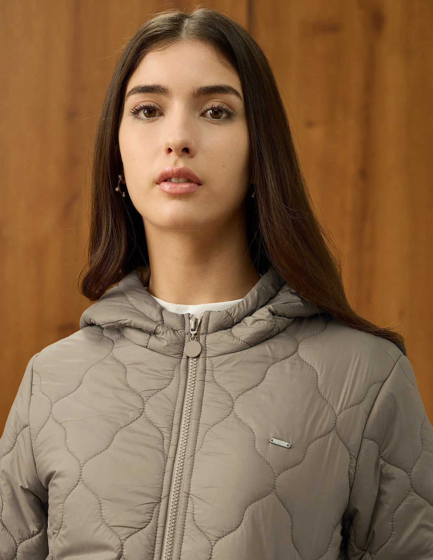 Solid Quilted Jacket - Image 7