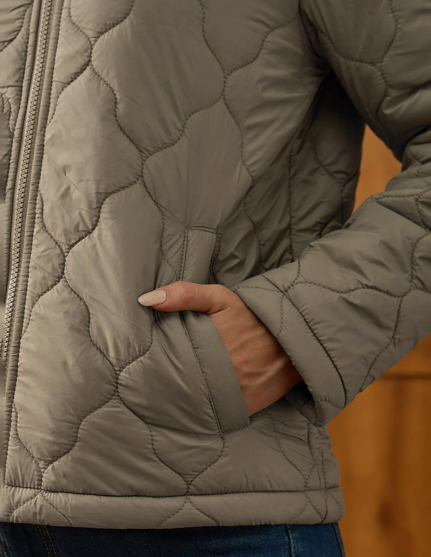 Solid Quilted Jacket - Image 8