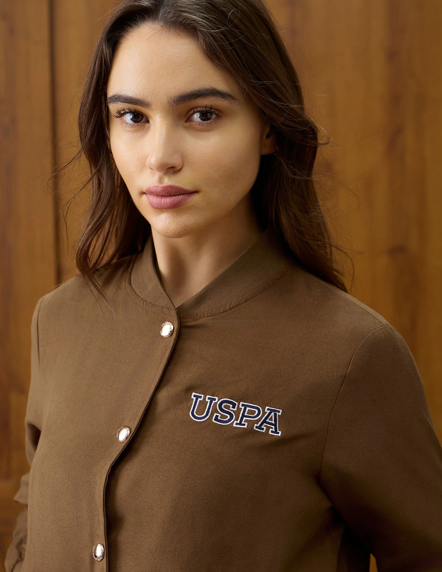 Solid Regular Fit Jacket - Image 7