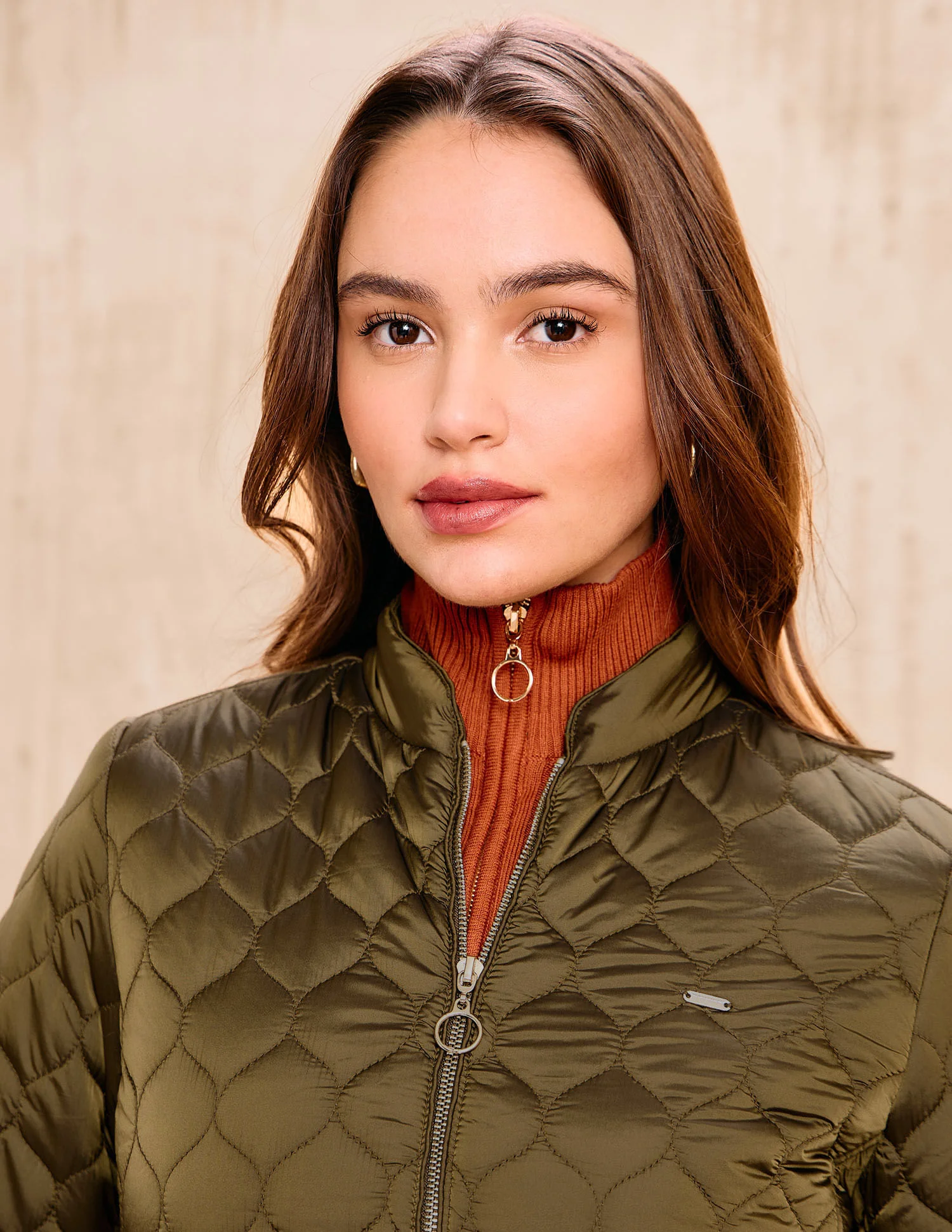 Solid Regular Fit Jacket - Image 7