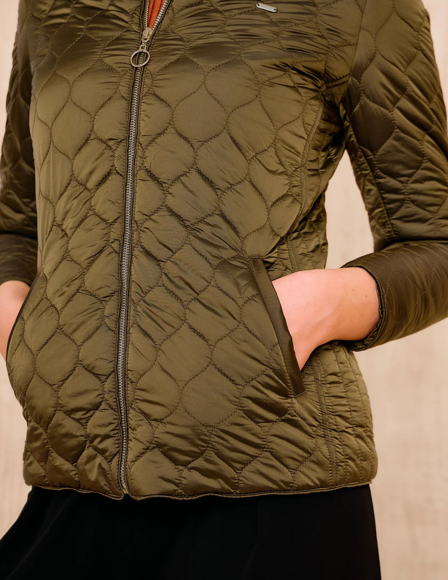 Solid Regular Fit Jacket - Image 8