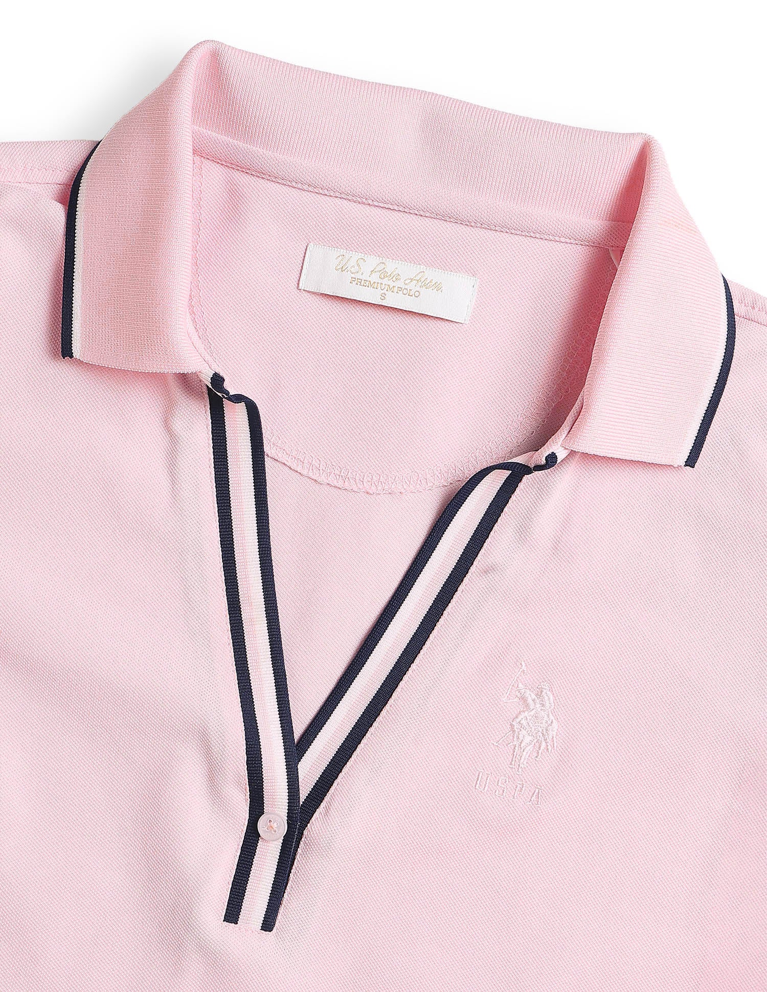 Solid Regular Fit Polo Shirt - Image 8
