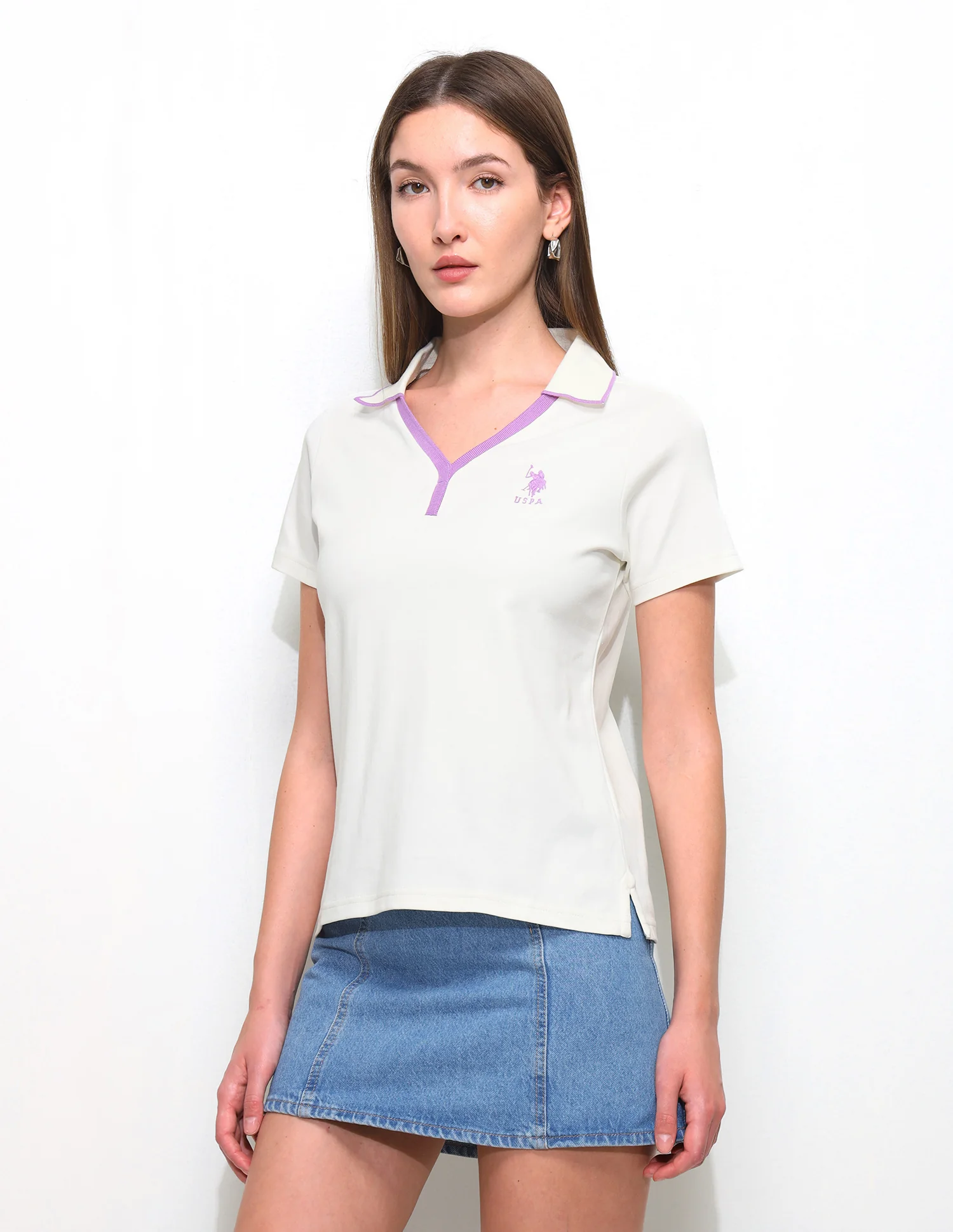 Solid Regular Fit Polo Shirt - Image 6
