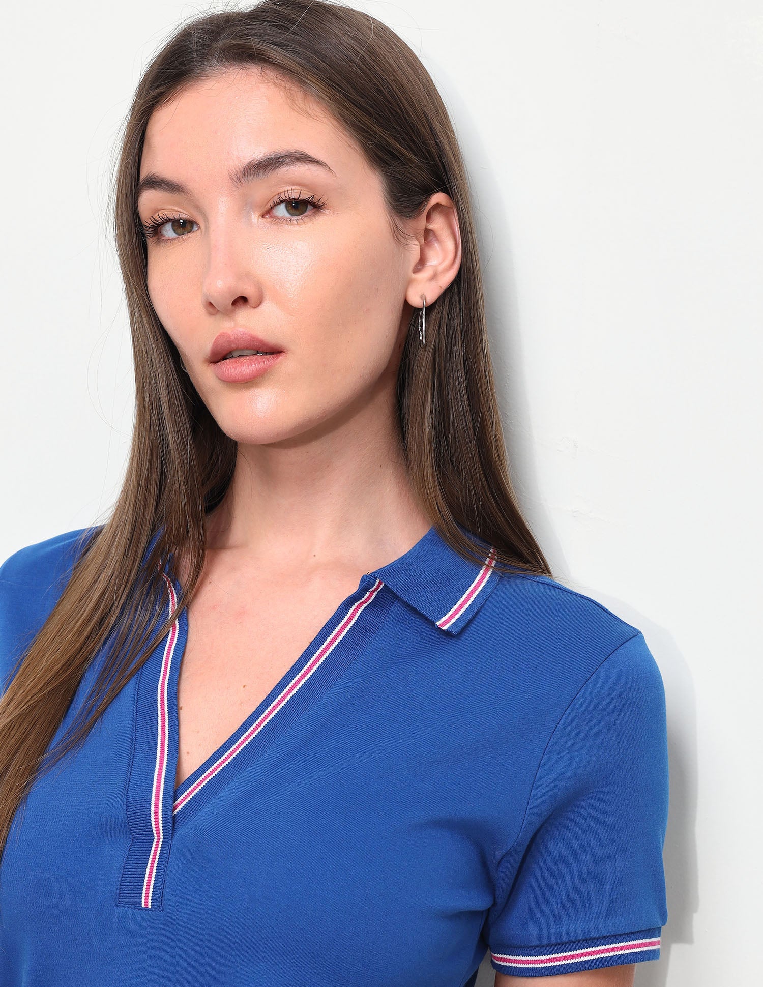 Solid Regular Fit Polo Shirt - Image 7