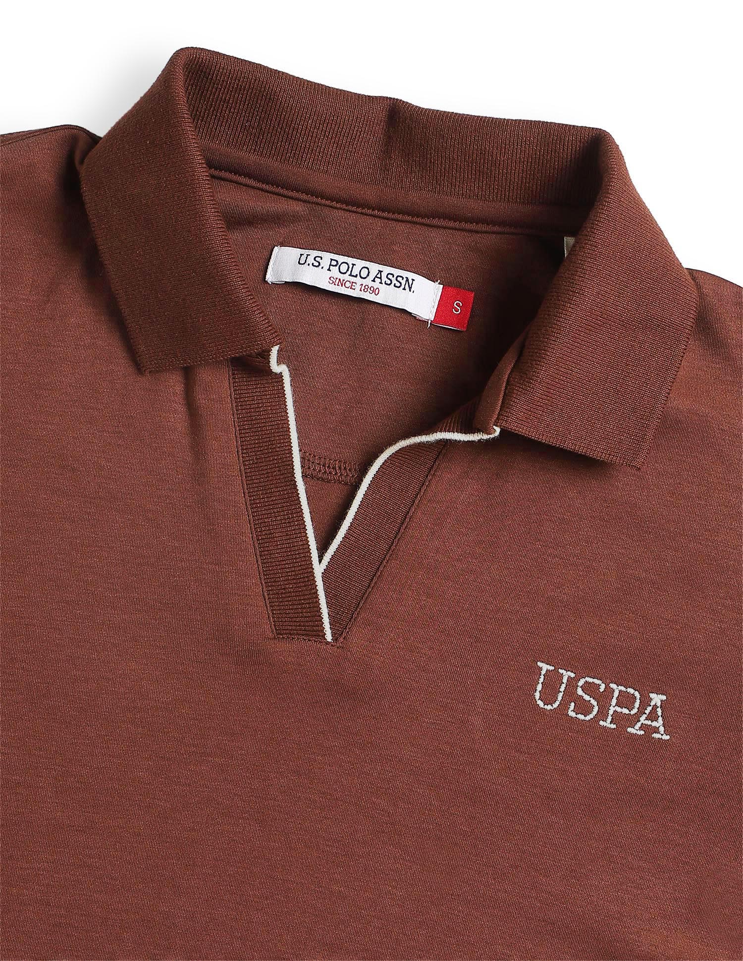 Solid Regular Fit Polo Shirt - Image 8