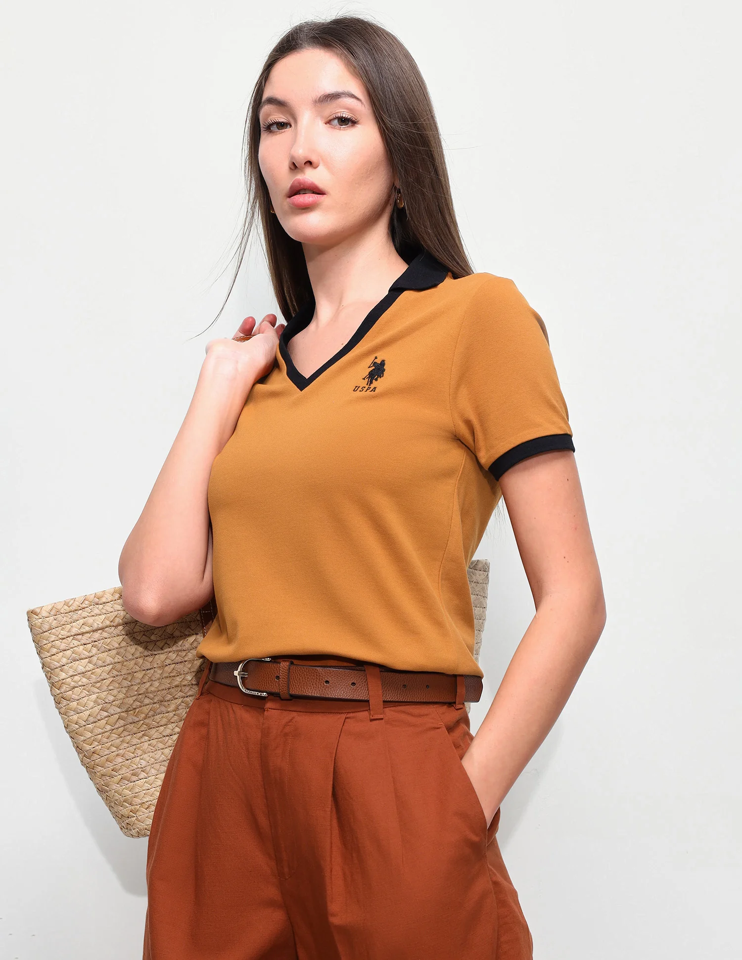 Solid Regular Fit Polo Shirt