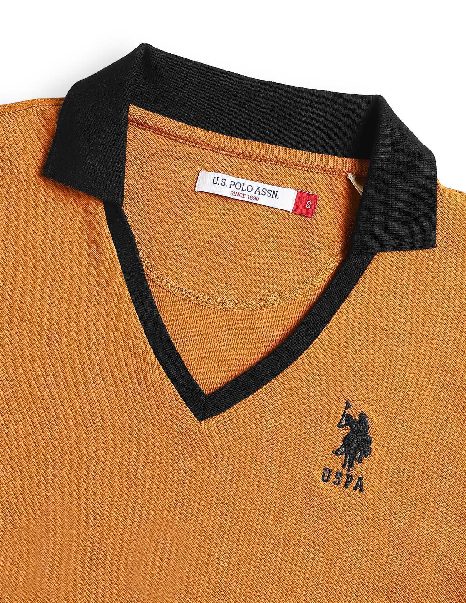 Solid Regular Fit Polo Shirt - Image 8