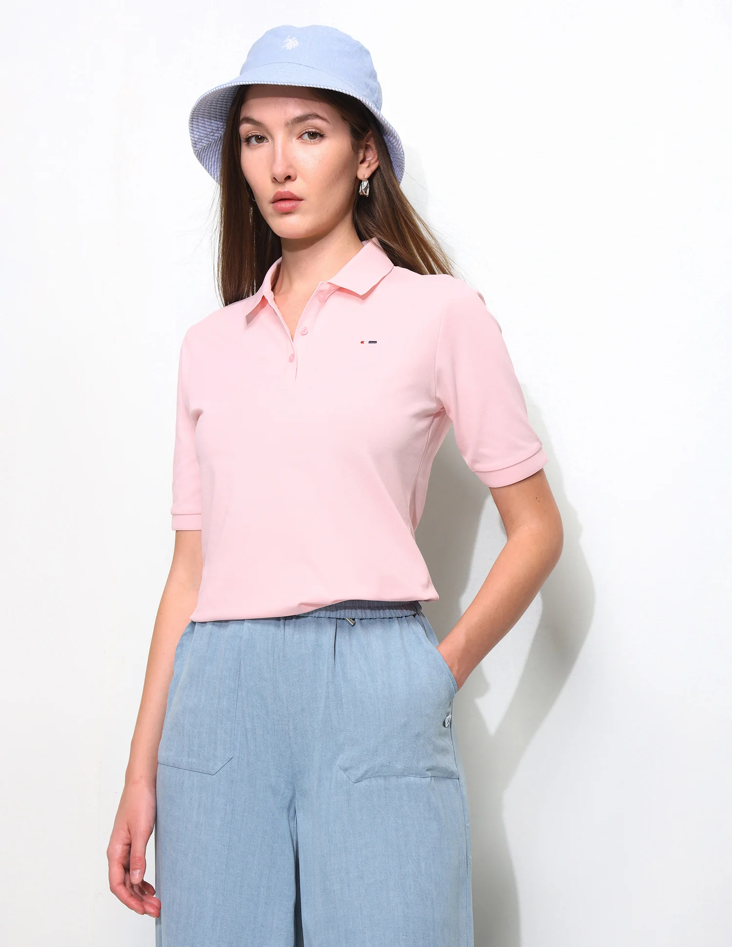 Solid Regular Fit Polo Shirt