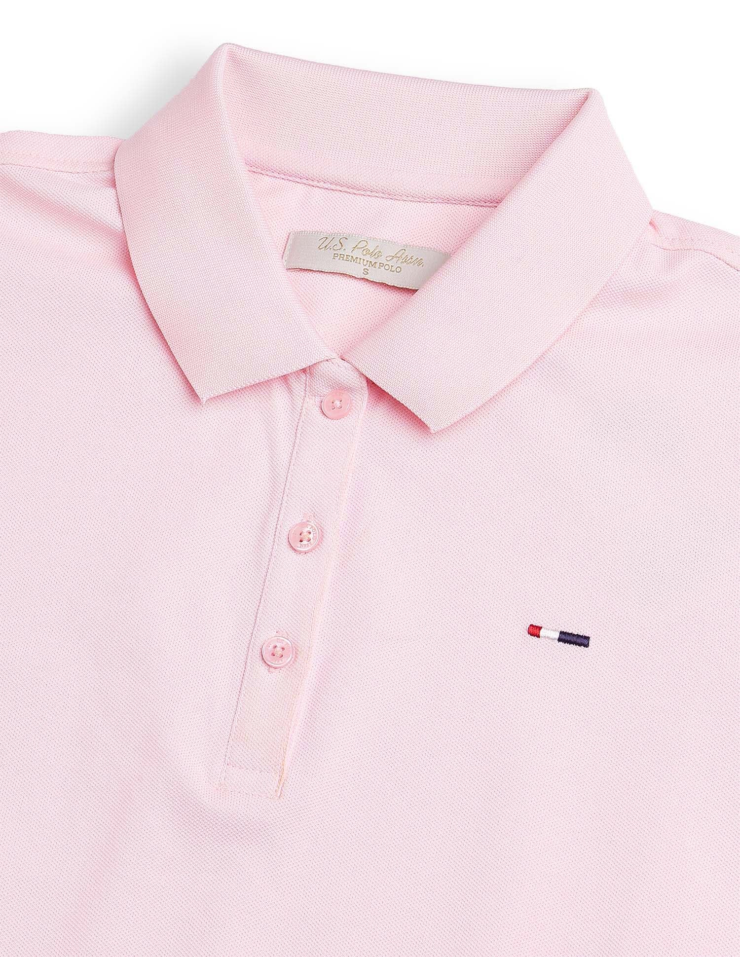 Solid Regular Fit Polo Shirt - Image 8