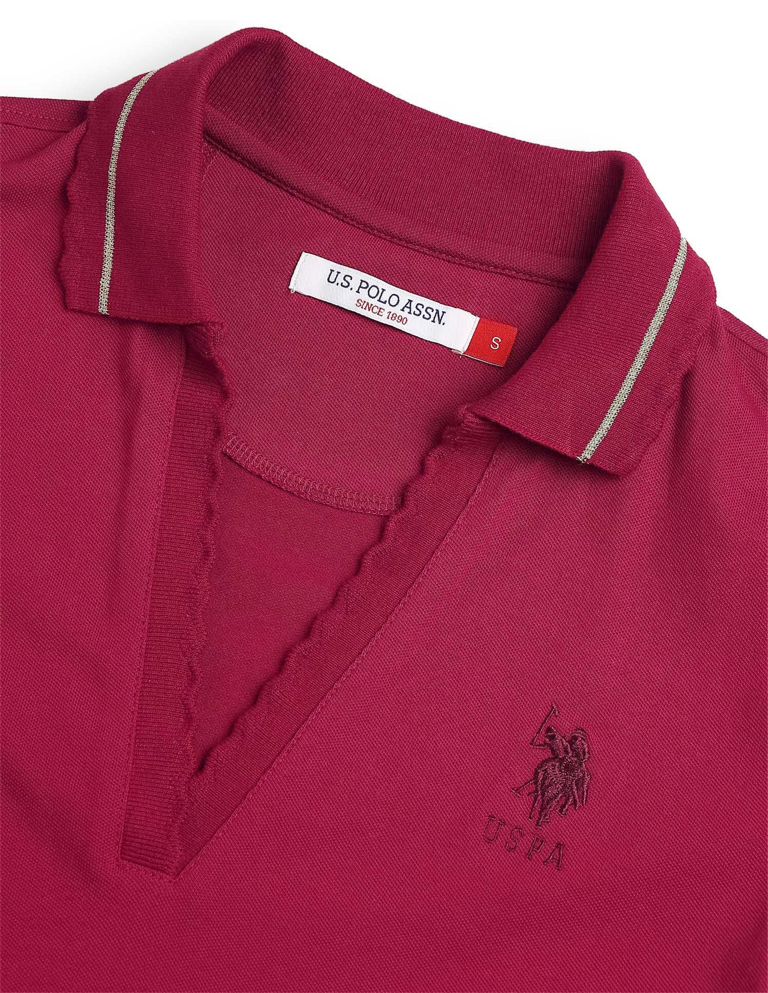 Solid Regular Fit Polo Shirt - Image 8