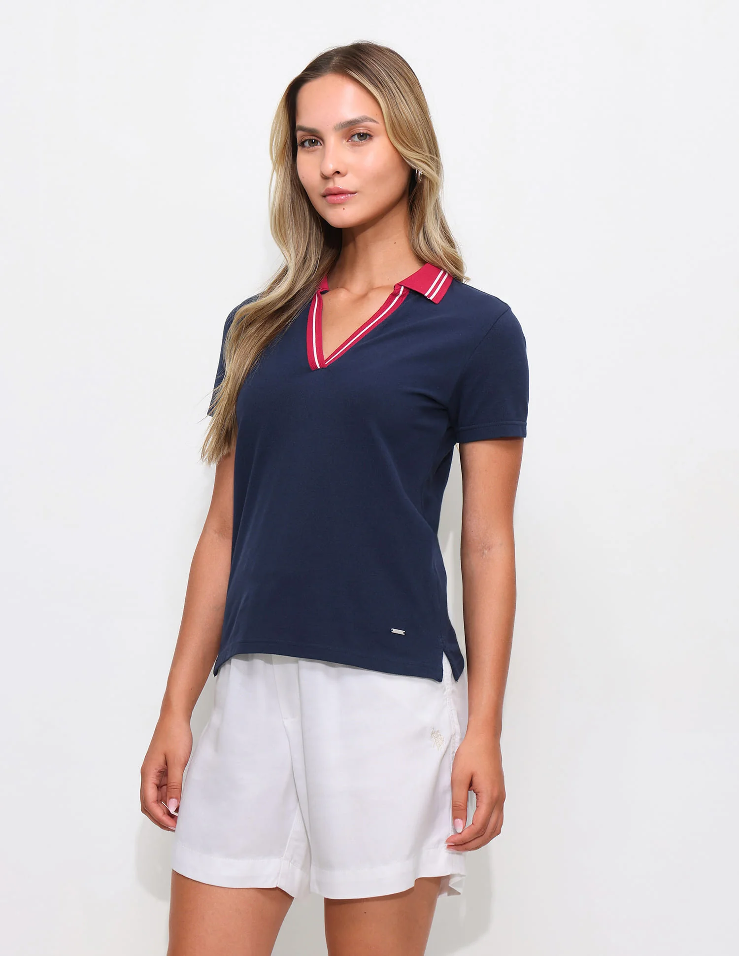 Solid Regular Fit Polo Shirt - Image 4