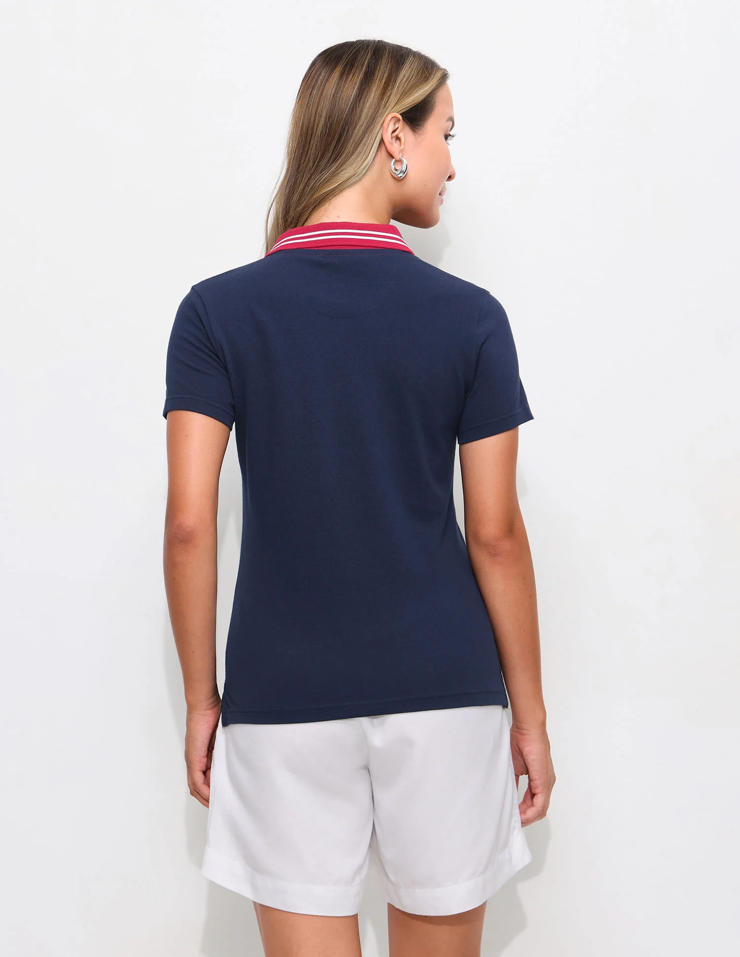 Solid Regular Fit Polo Shirt - Image 5