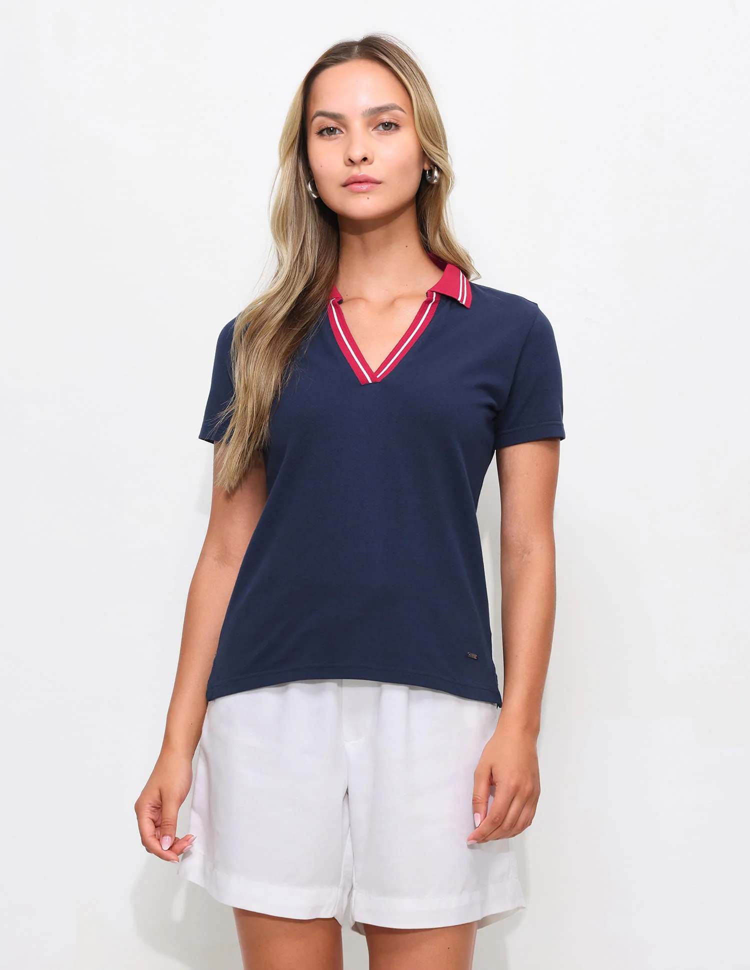 Solid Regular Fit Polo Shirt - Image 6