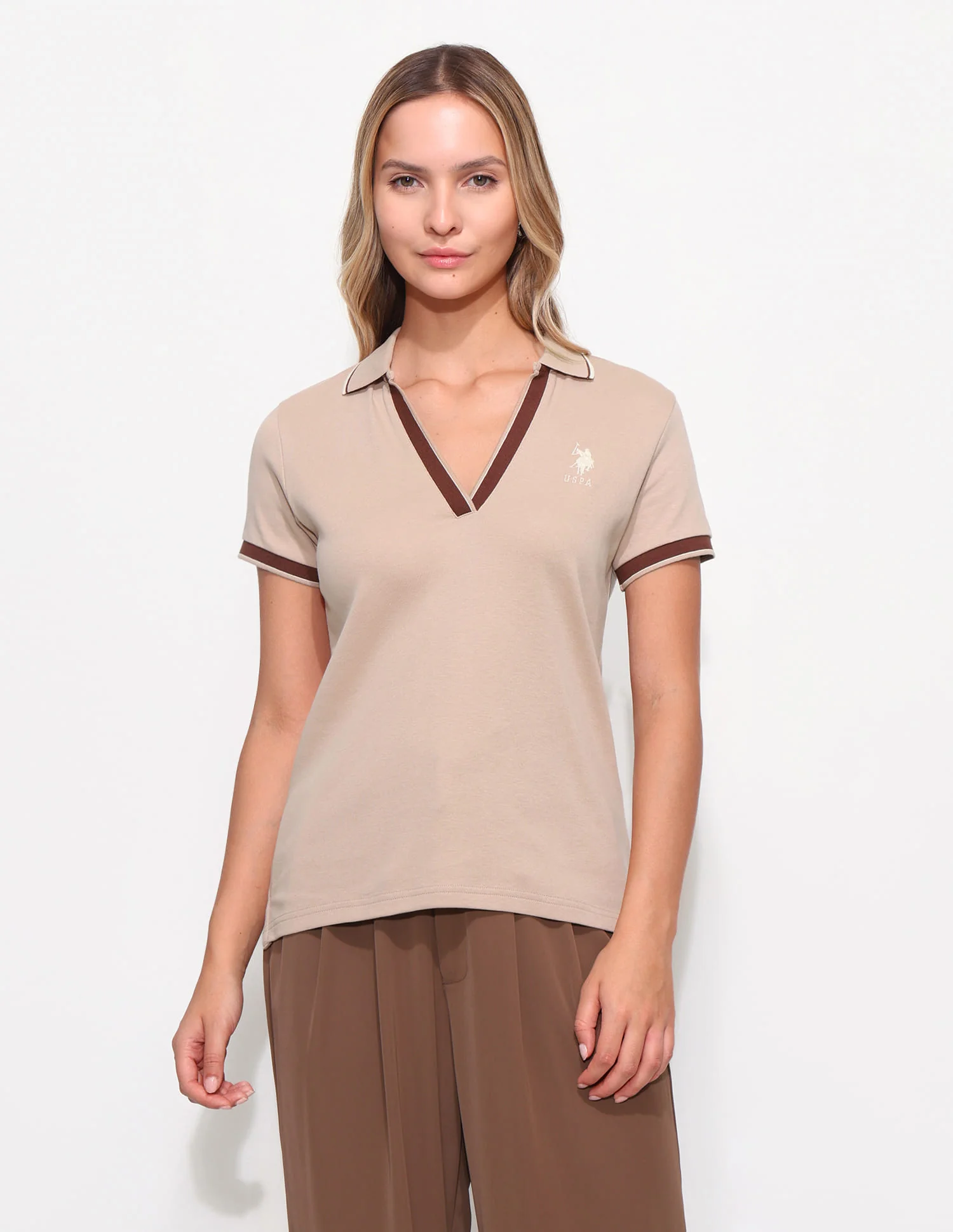 Solid Regular Fit Polo Shirt - Image 6