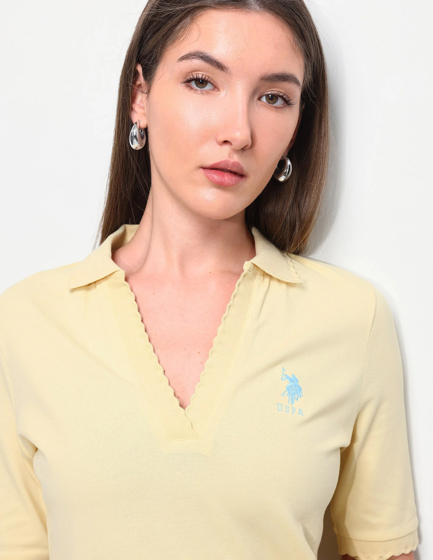 Solid Regular Fit Polo Shirt - Image 7