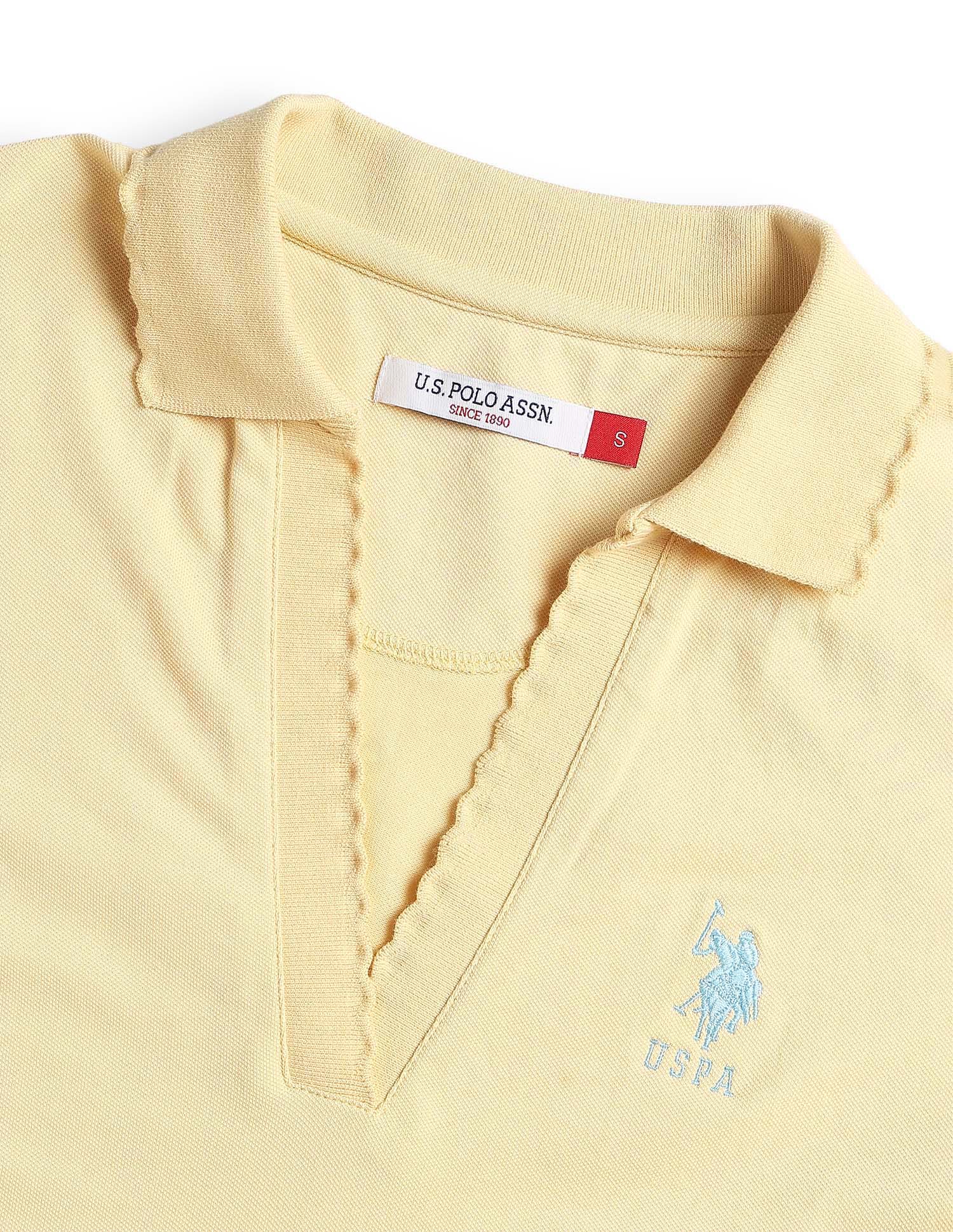Solid Regular Fit Polo Shirt - Image 8