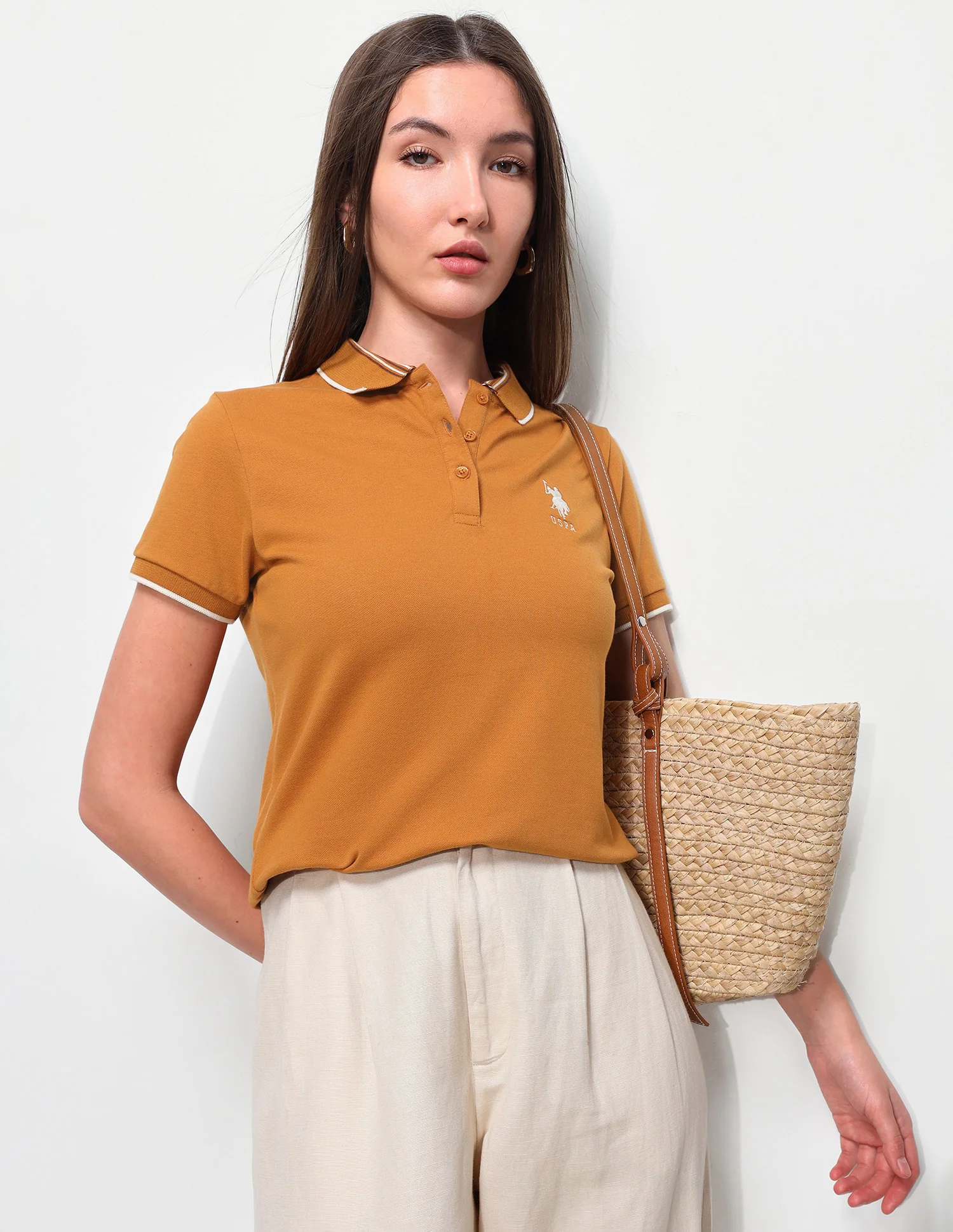 Solid Regular Fit Polo Shirt