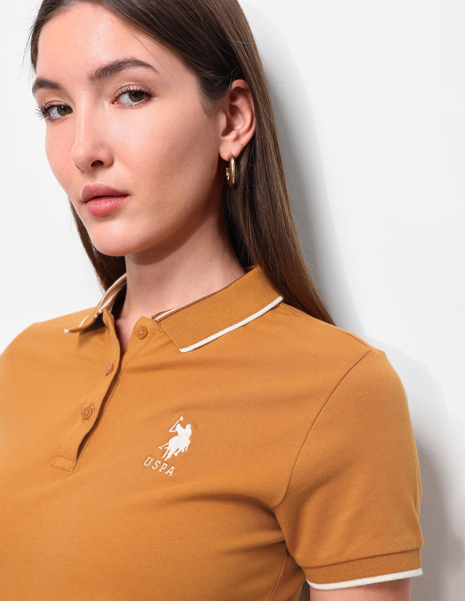 Solid Regular Fit Polo Shirt - Image 7
