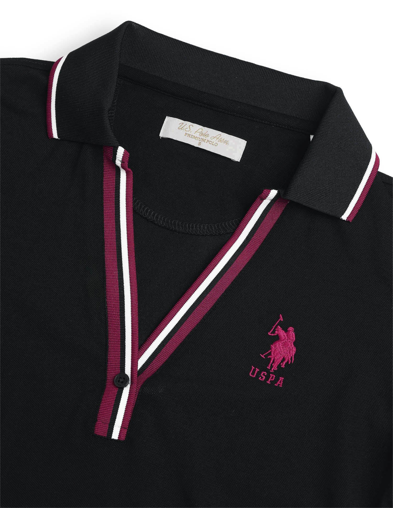 Solid Regular Fit Polo Shirt - Image 8